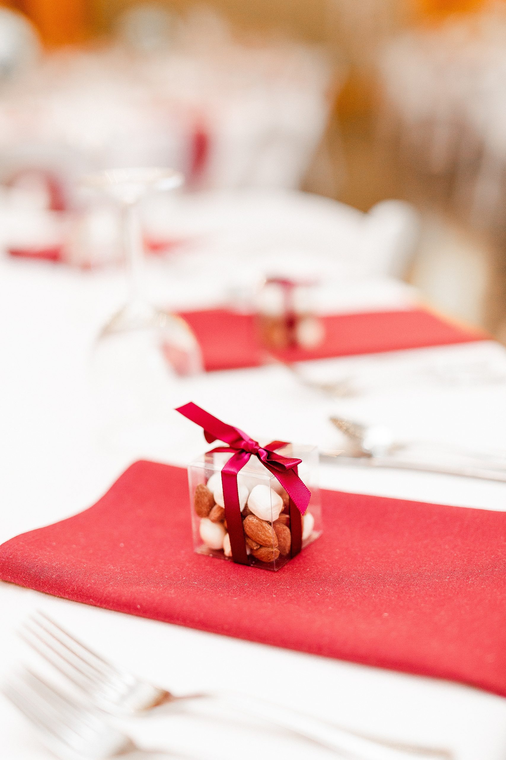 favors for wedding guests at Alexander Homestead