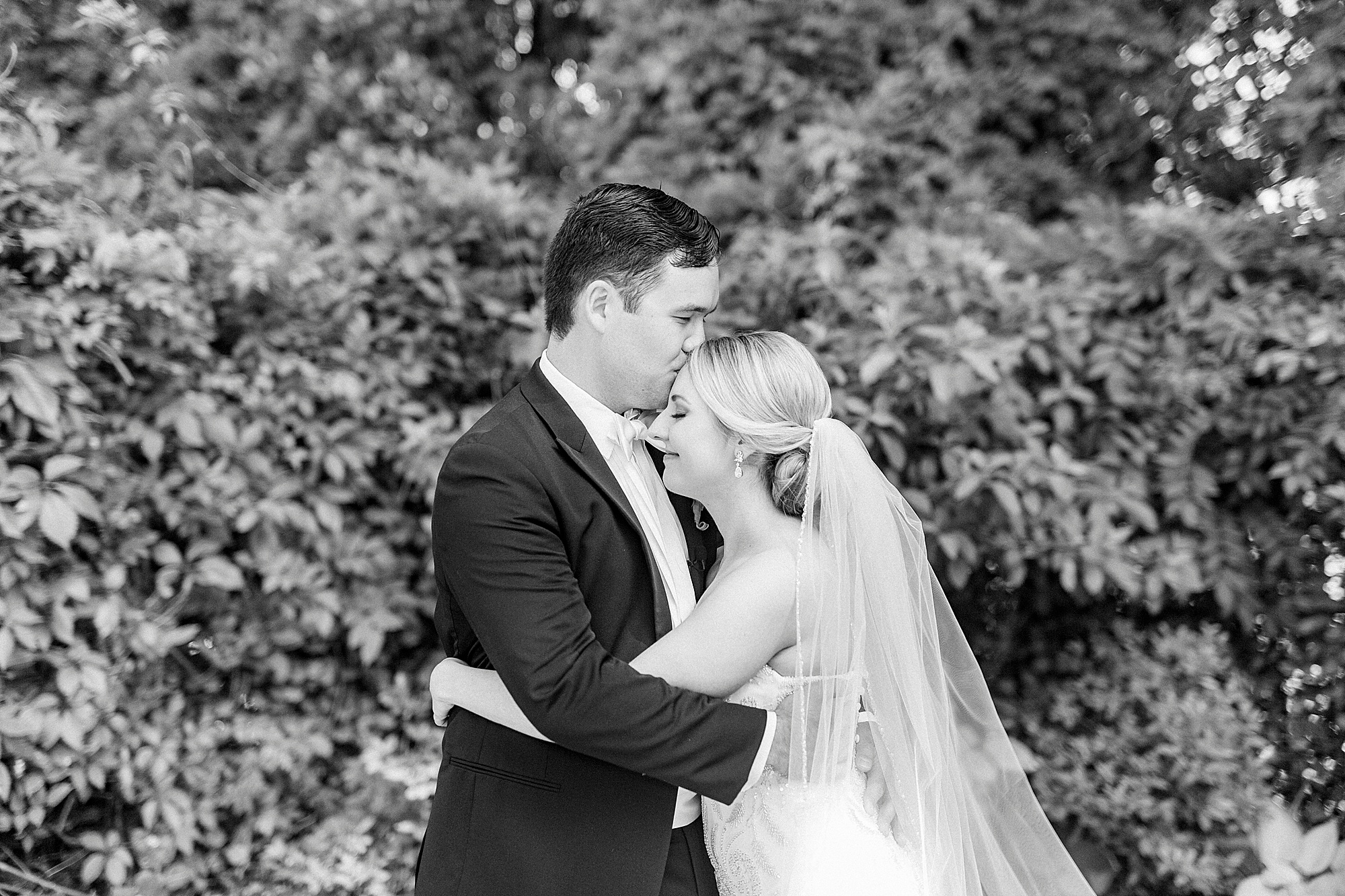 newlyweds hug during first look at Separk Mansion
