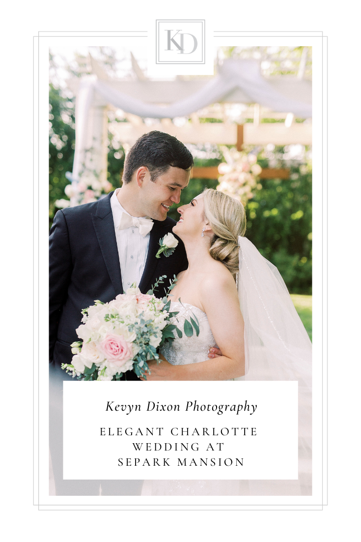 elegant Charlotte wedding at Separk Mansion