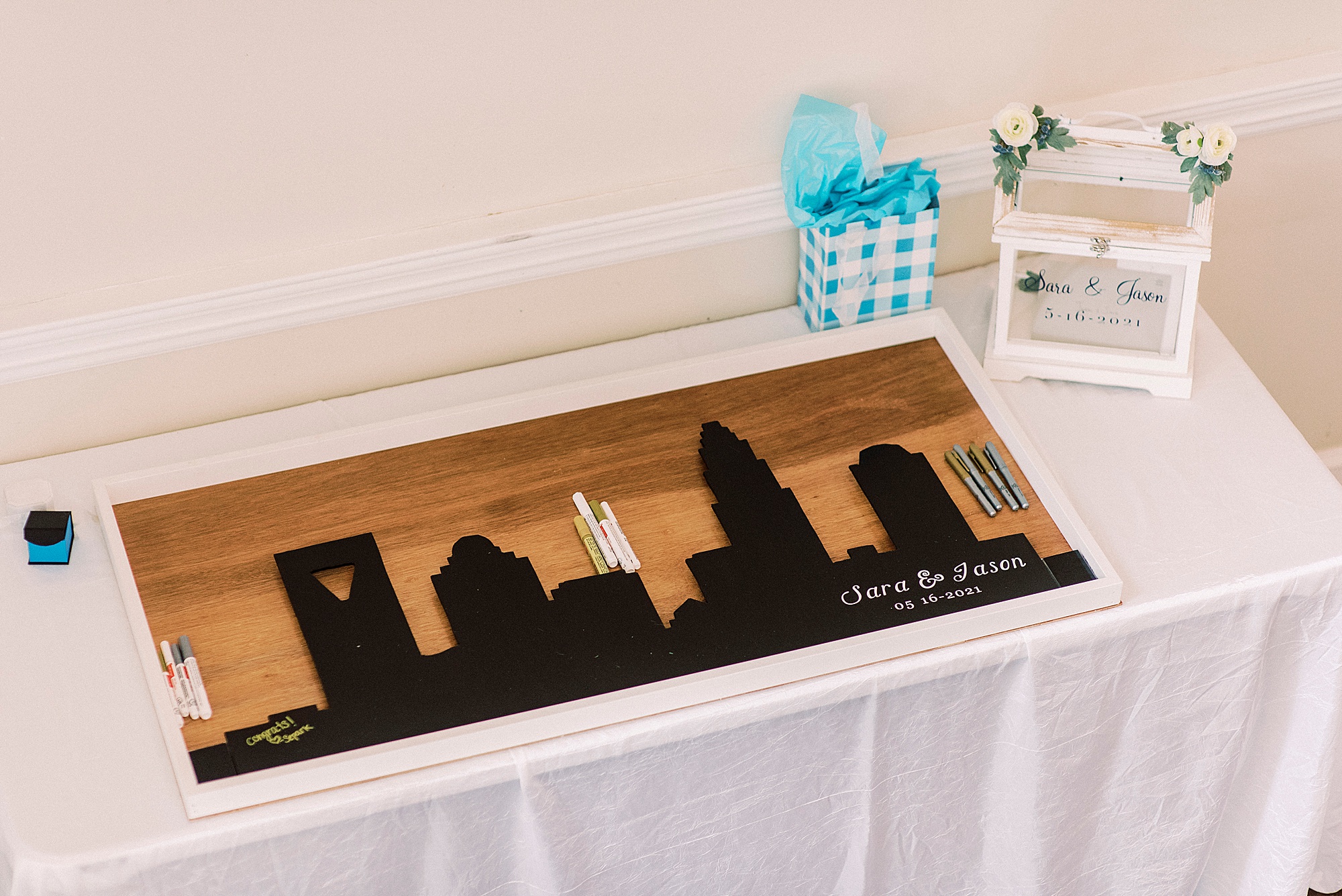guest book for wedding in Charlotte NC