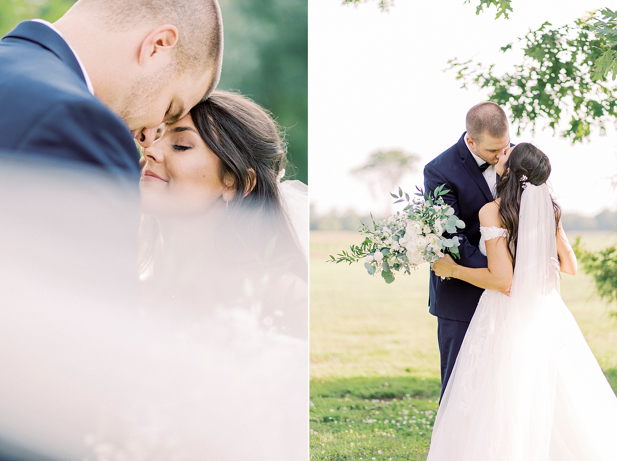 The Farmstead wedding portraits in Cabarrus Country