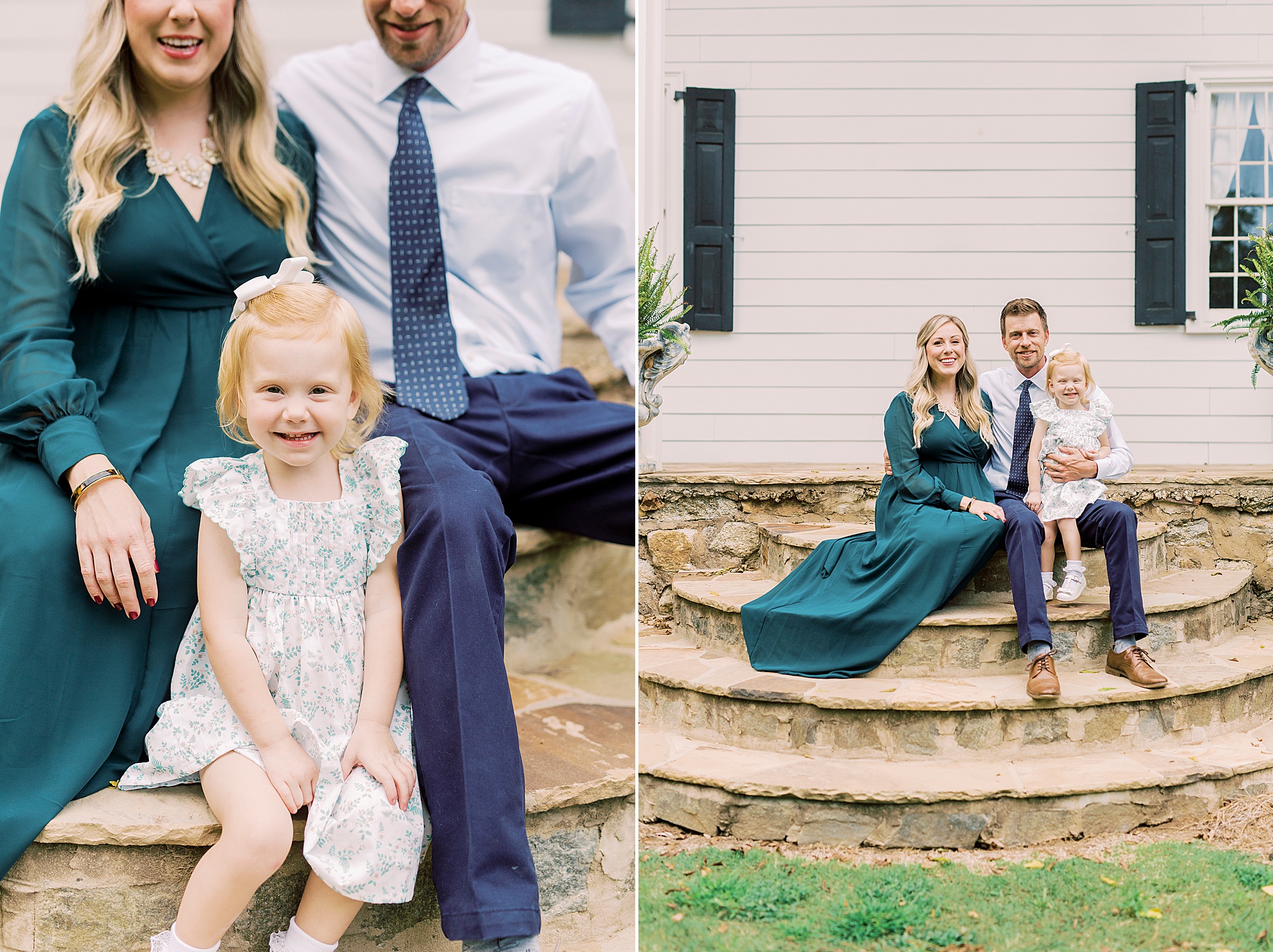 fall Vesuvius Vineyards engagement session in Iron Station NC
