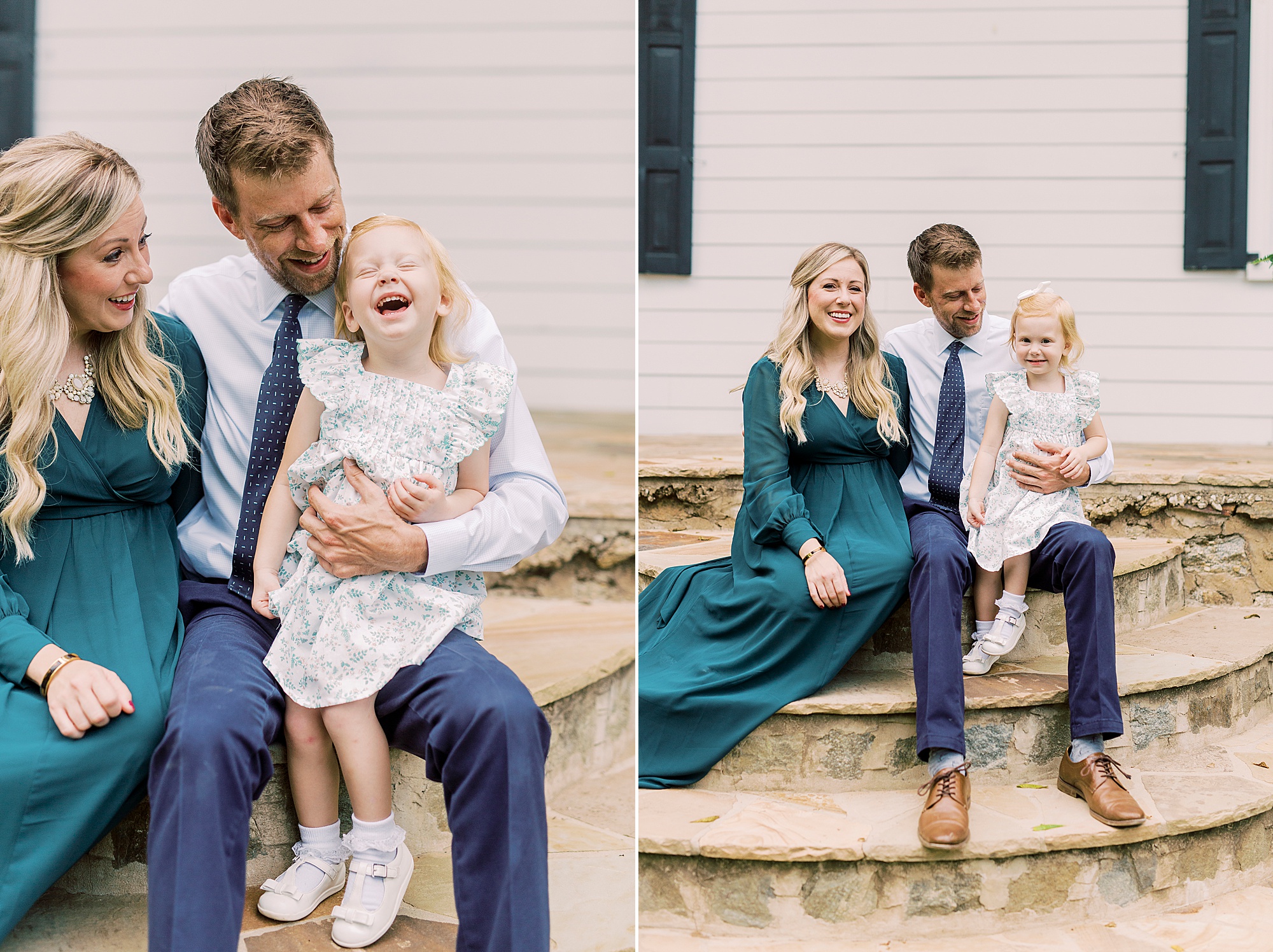 fall engagement session for family at Vesuvius Vineyards