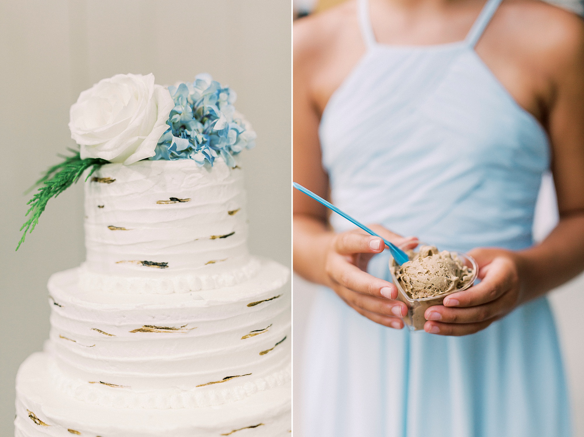 wedding cake and dessert for NC wedding reception