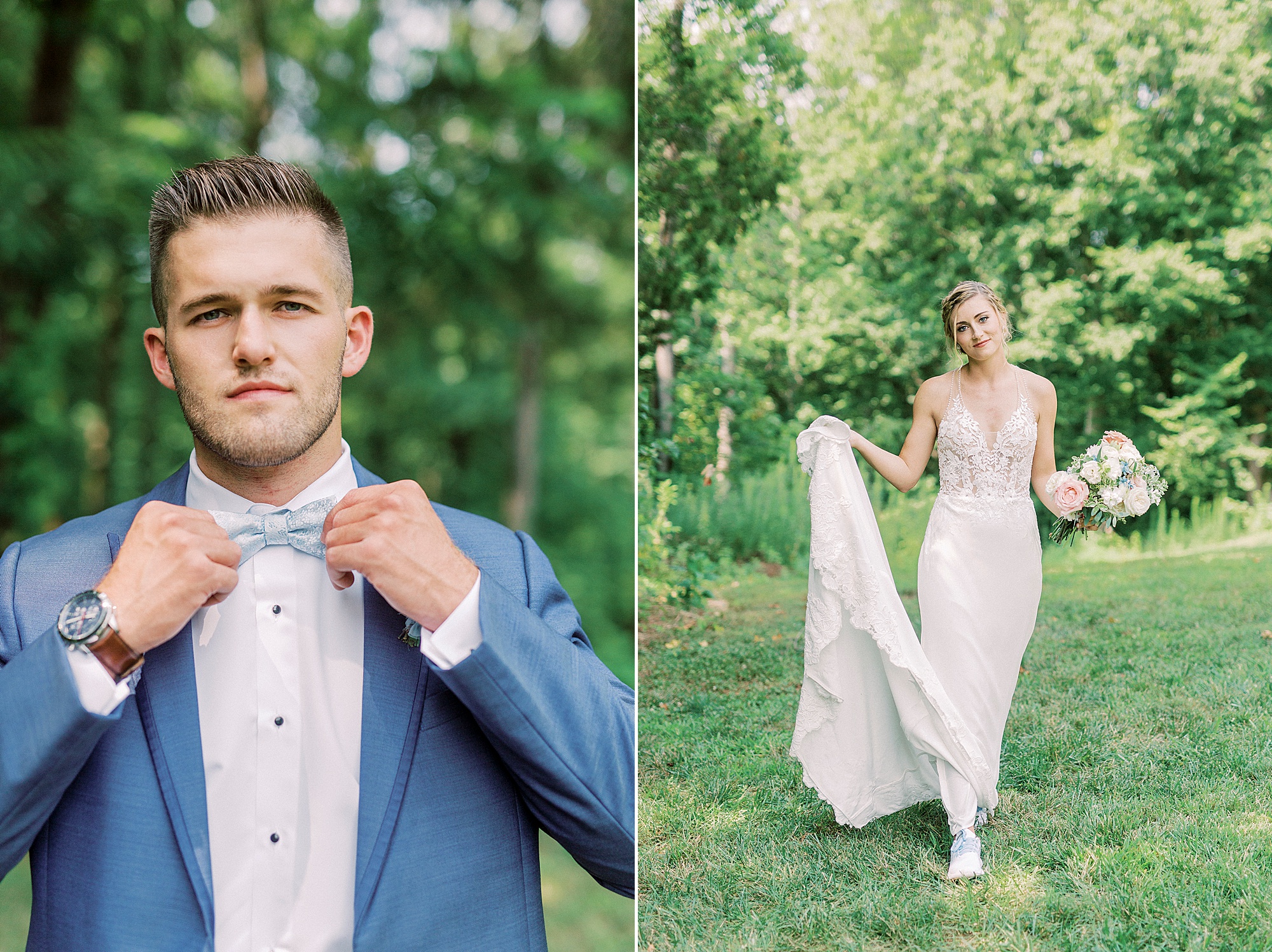 newlyweds prepare for Winston Salem wedding