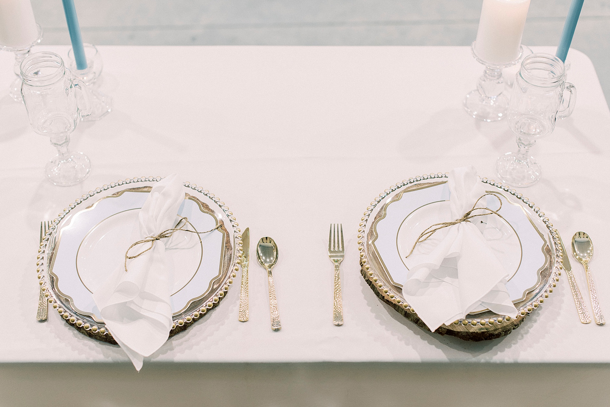 Winston-Salem wedding reception in barn