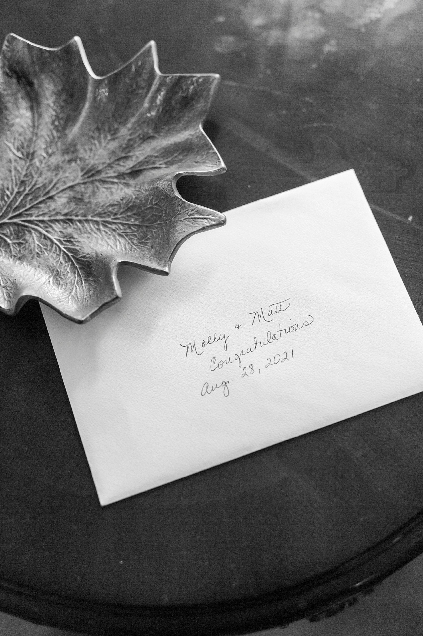 letter for groom on wedding day in Blowing Rock NC