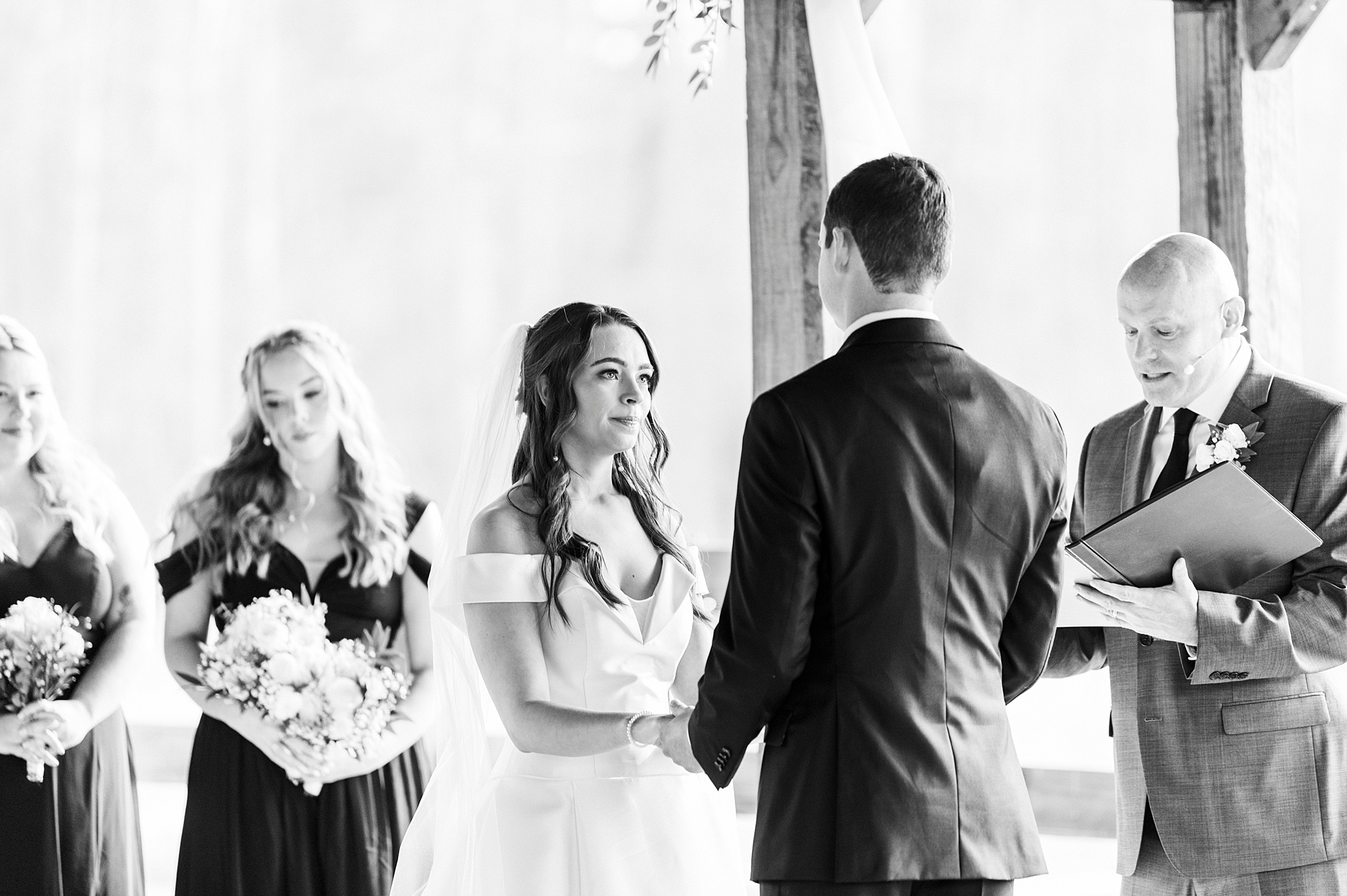 Christ-centered ceremony at The Farm at Brusharbor