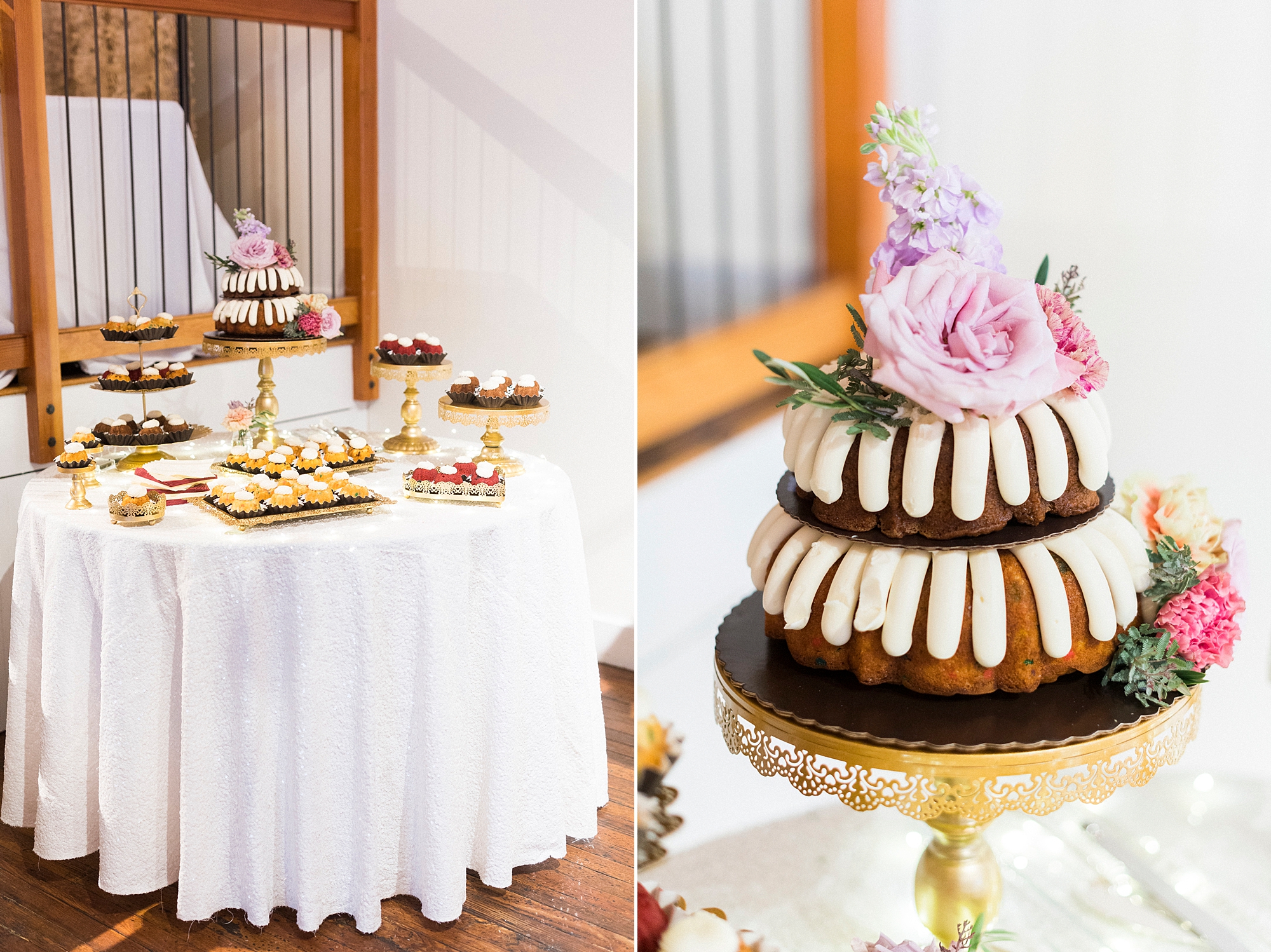 bundt cake for wedding reception