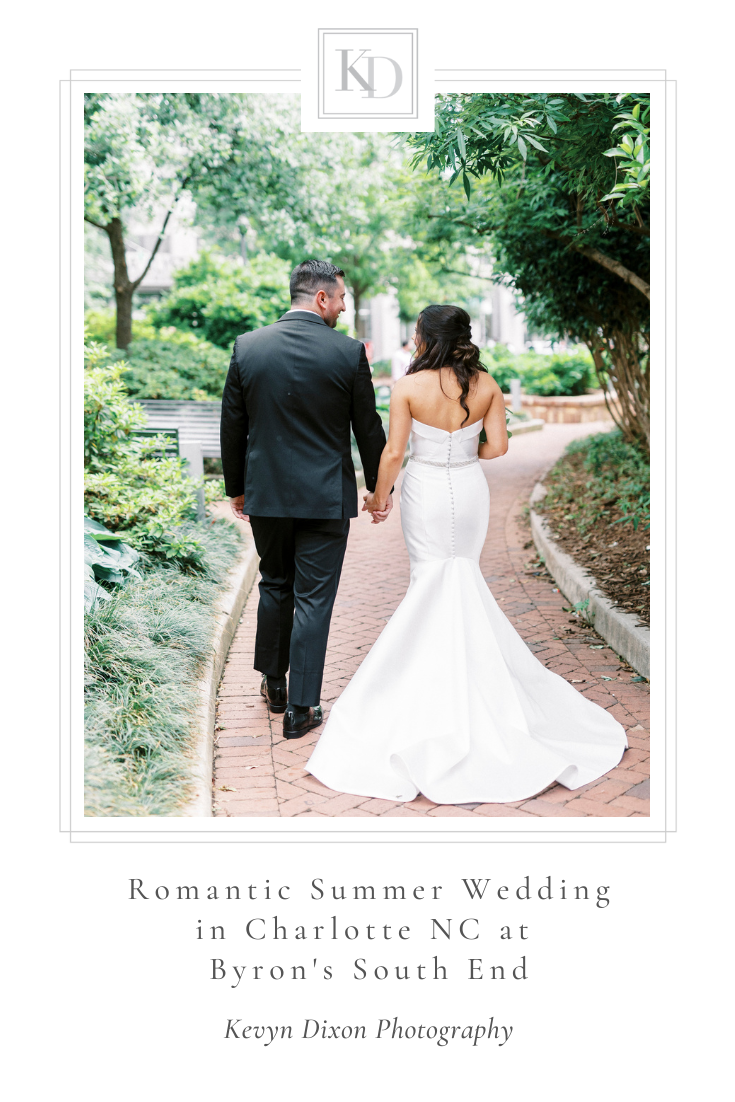 classic Byron's South End wedding day in Charlotte NC with Kevyn Dixon Photography