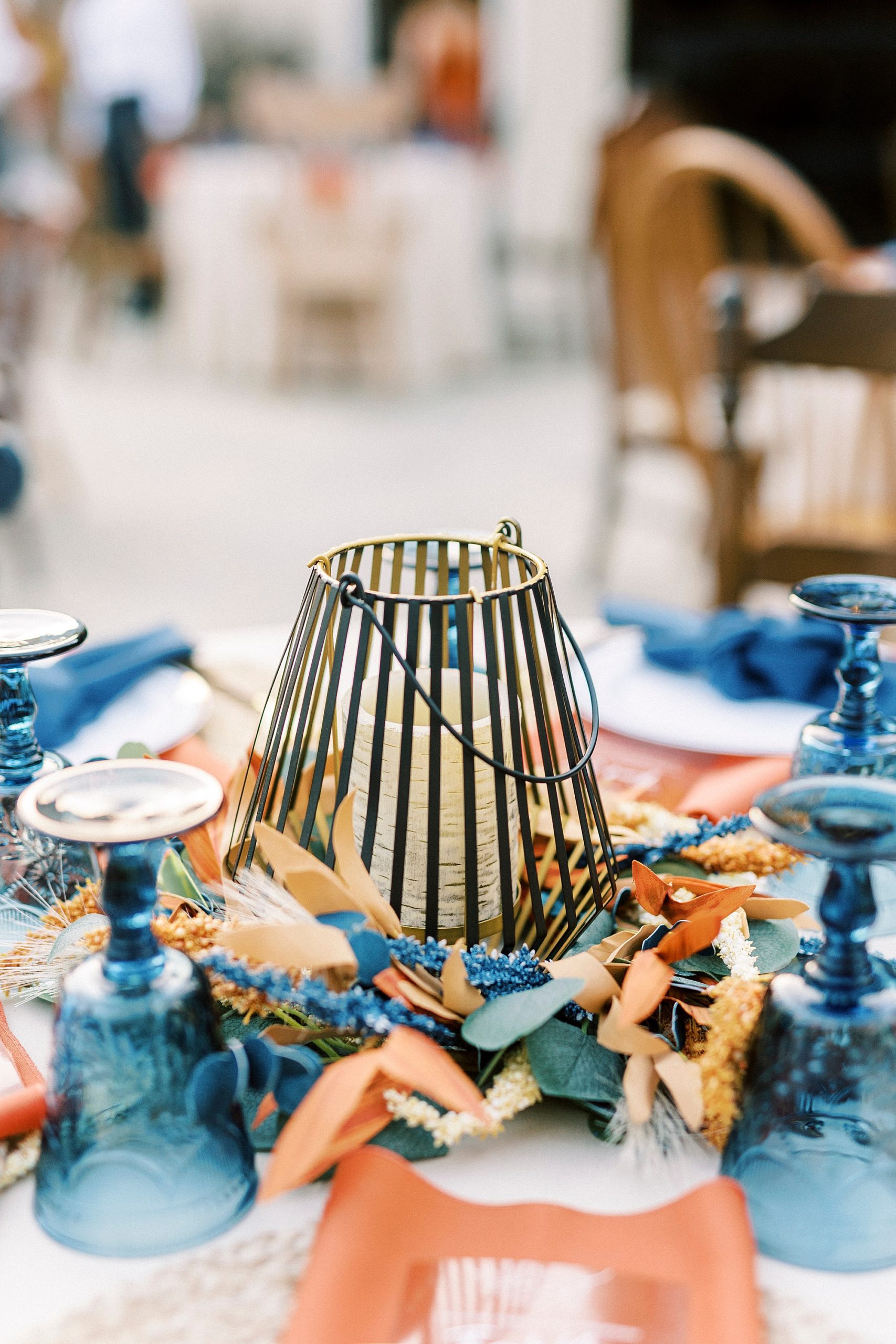 centerpieces for fall wedding 