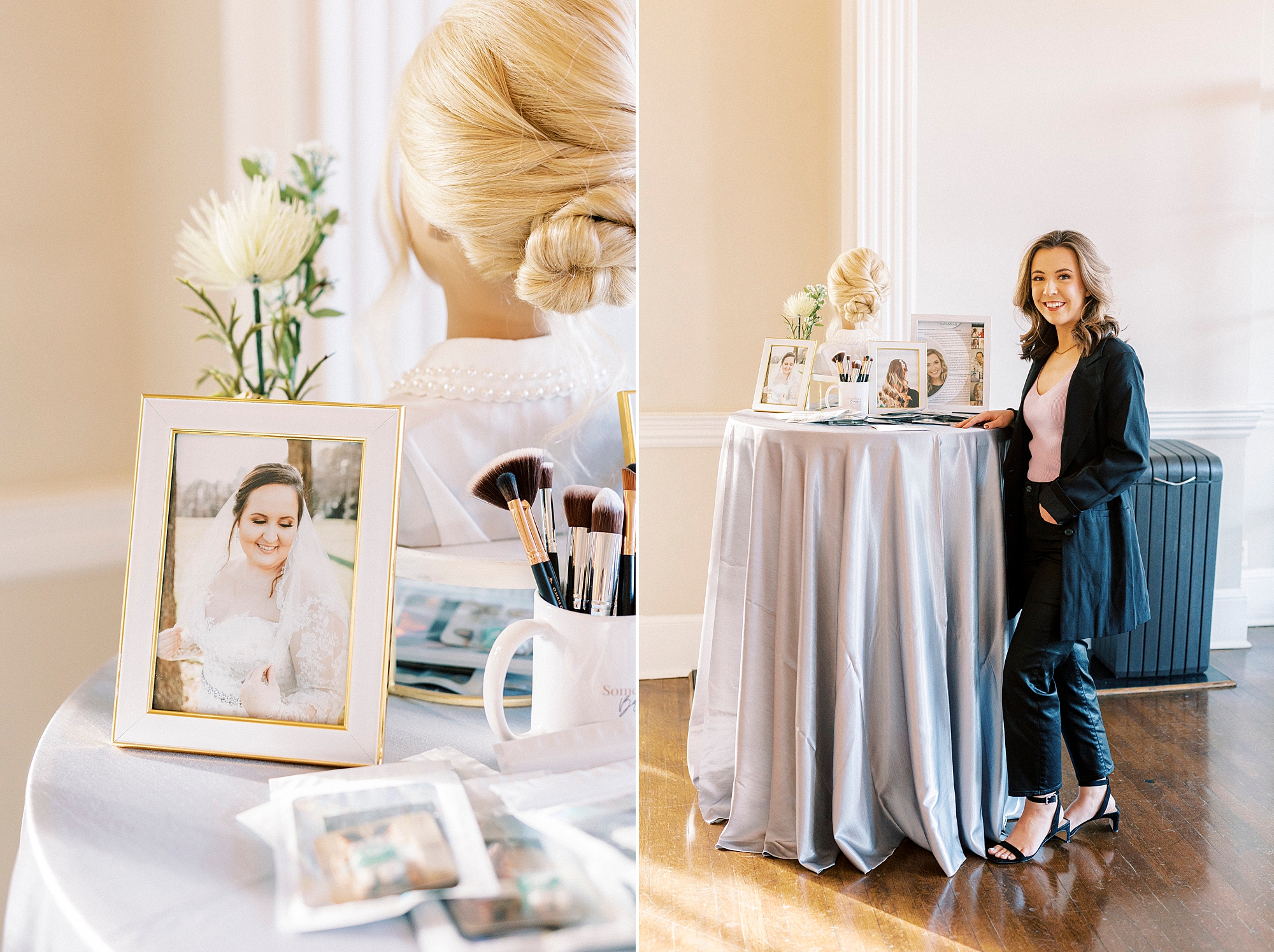 vendor display at Grand Tasting Event at Separk Mansion in winter 2023 