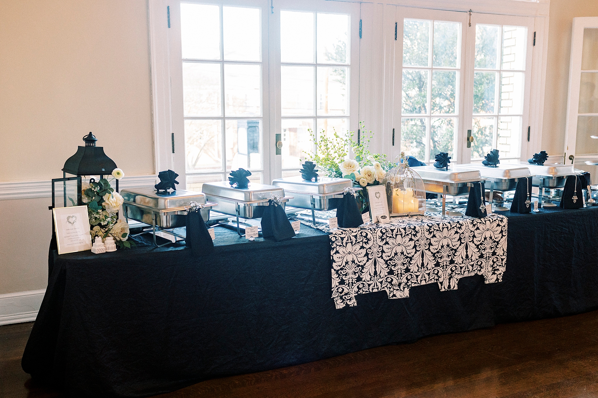vendor display during Grand Tasting Event at Separk Mansion in winter 2023 