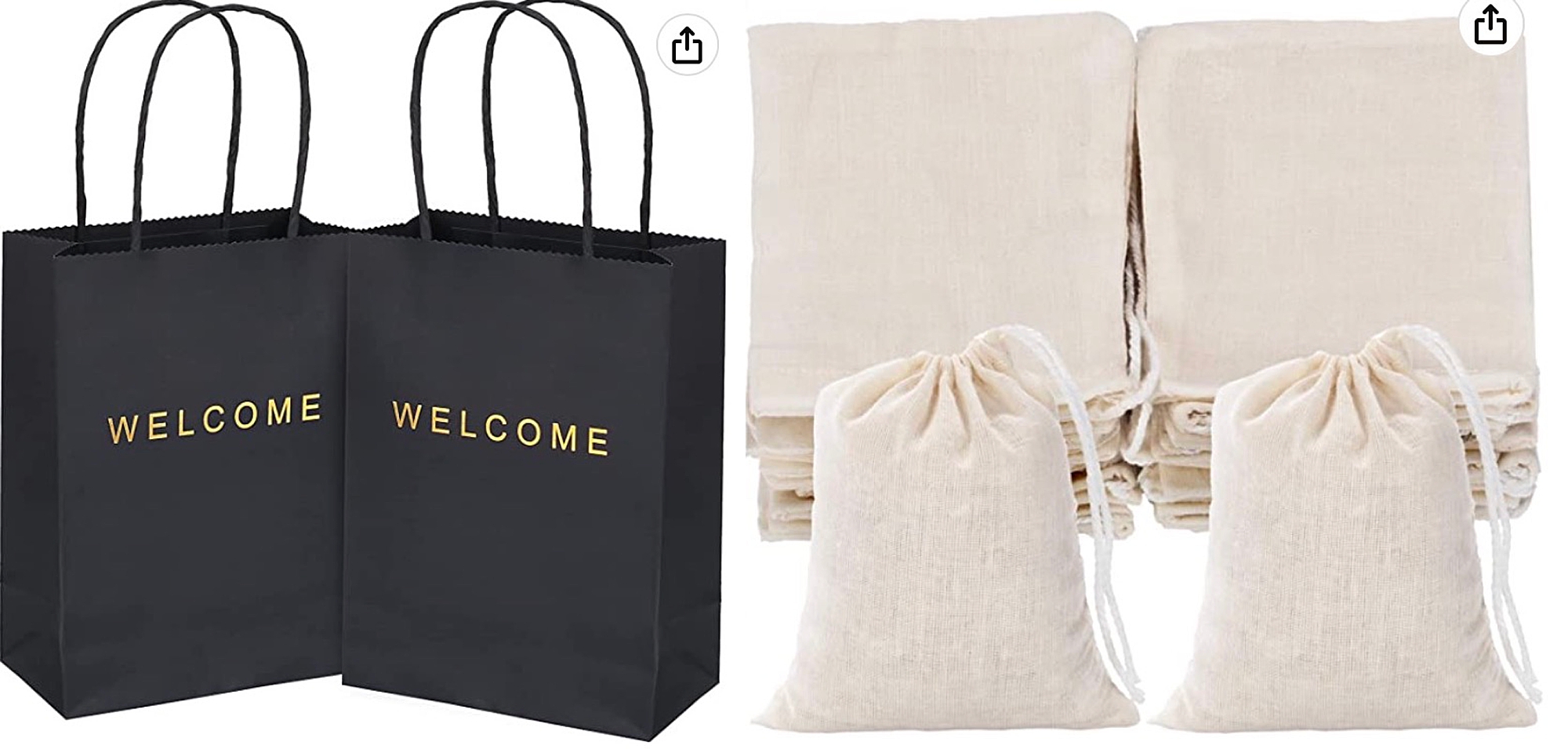 Ideas for Your Wedding Welcome Bag from Amazon to welcome guests from NC wedding photographer Kevyn Dixon Photography