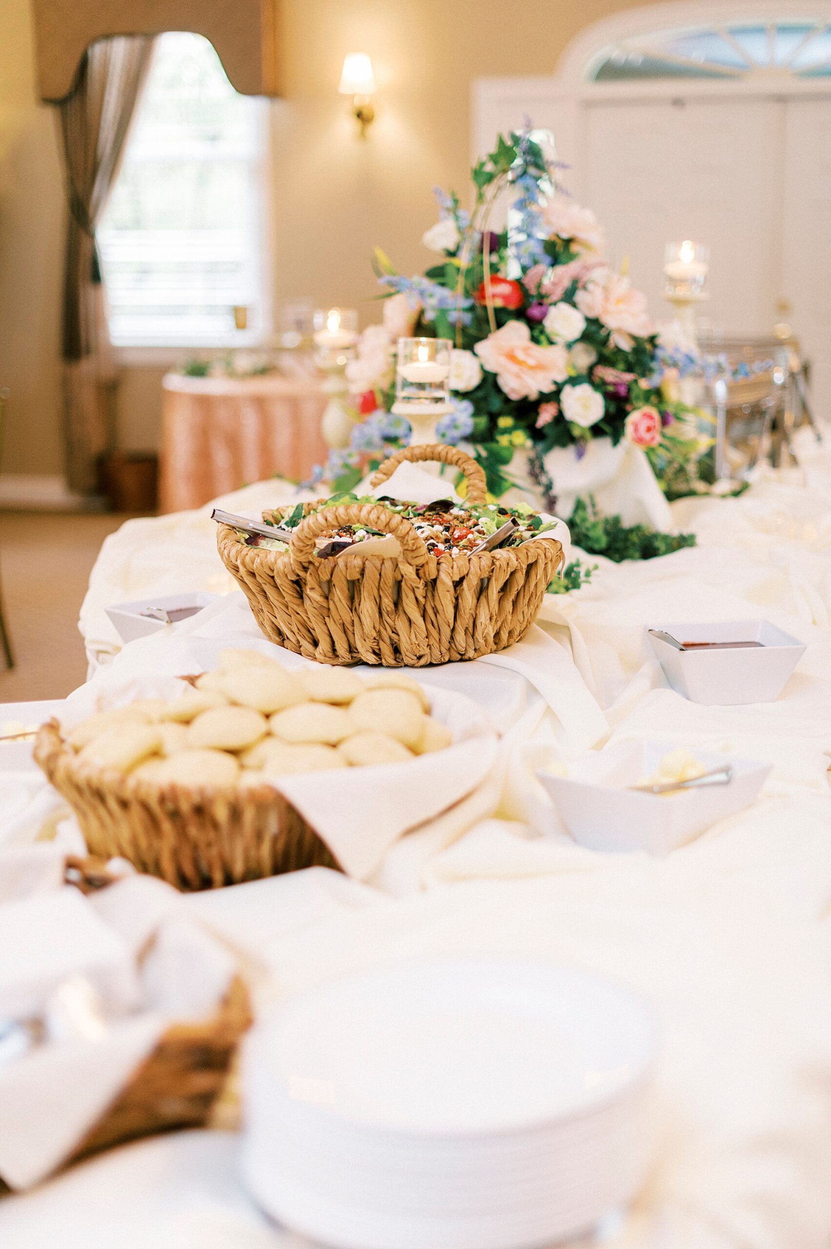 pies and desserts rest on table at The Saratoga Springs