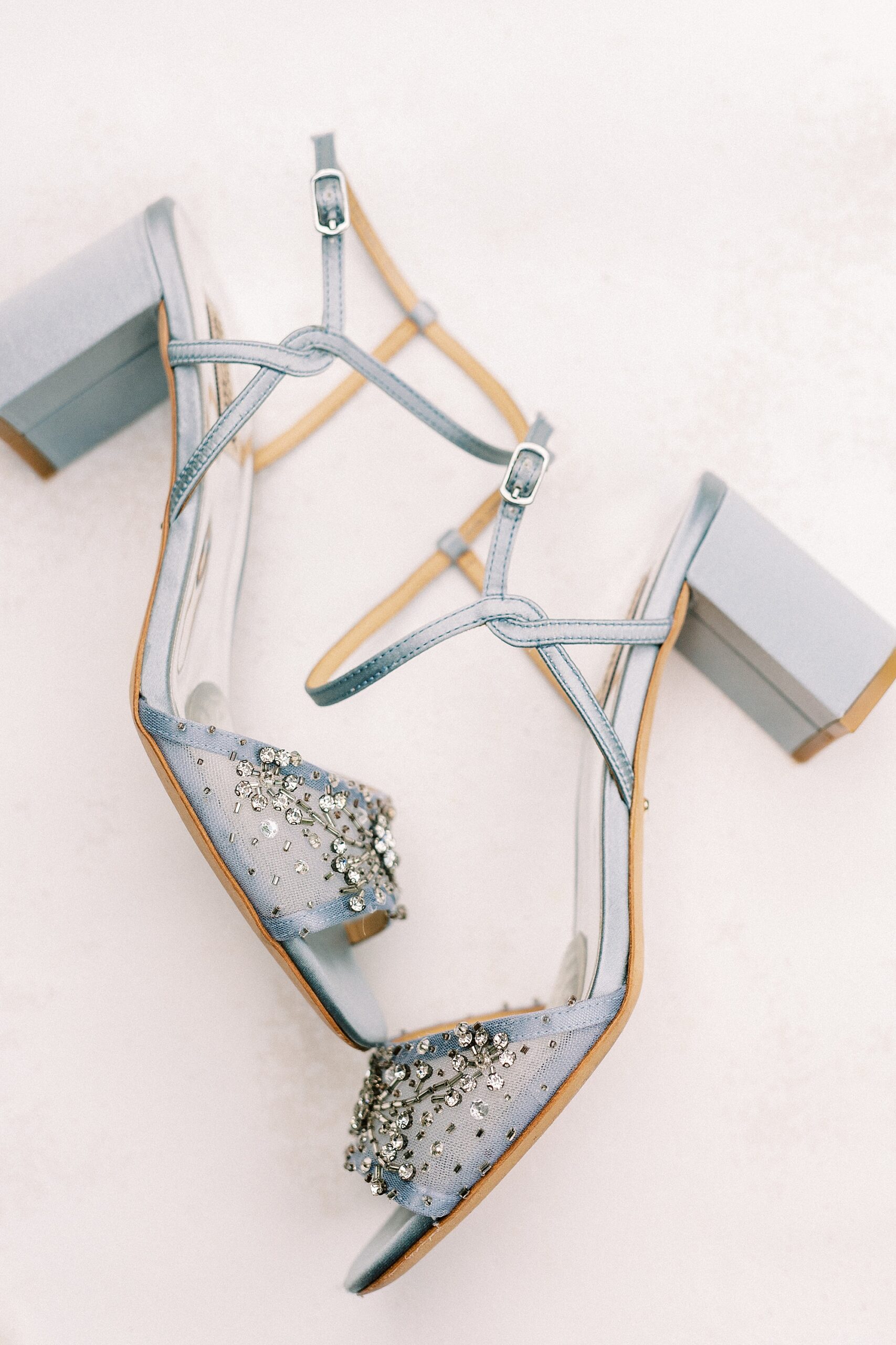 light blue silver shoes for bride
