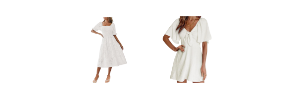 The best Amazon dresses for your bridal shower so you feel beautiful, shared by wedding photographer Kevyn Dixon Photography
