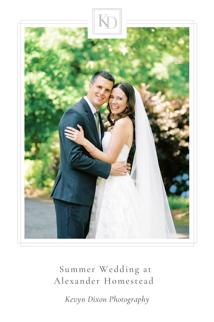 Brunch Wedding at Alexander Homestead in Charlotte NC photographed by North Carolina wedding photographer Kevyn Dixon Photography