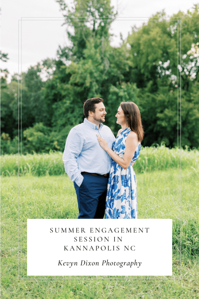 Kannapolis NC Engagement Session at groom's childhood home photographed by NC wedding photographer Kevyn Dixon Photography