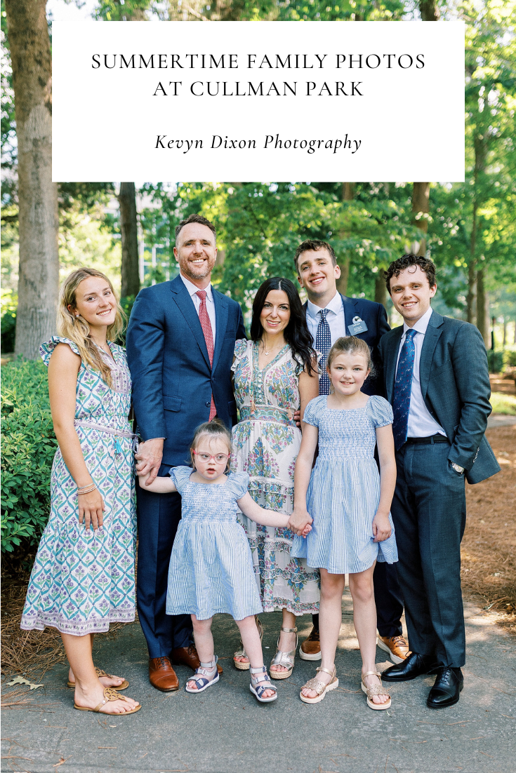 Cullman Park Family Photos in Ballantyne NC photographed by North Carolina family photographer Kevyn Dixon Photography