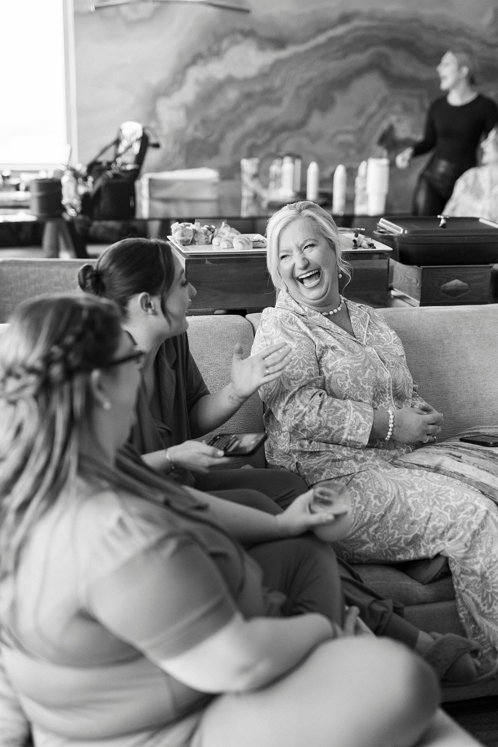 candid moments from getting ready 