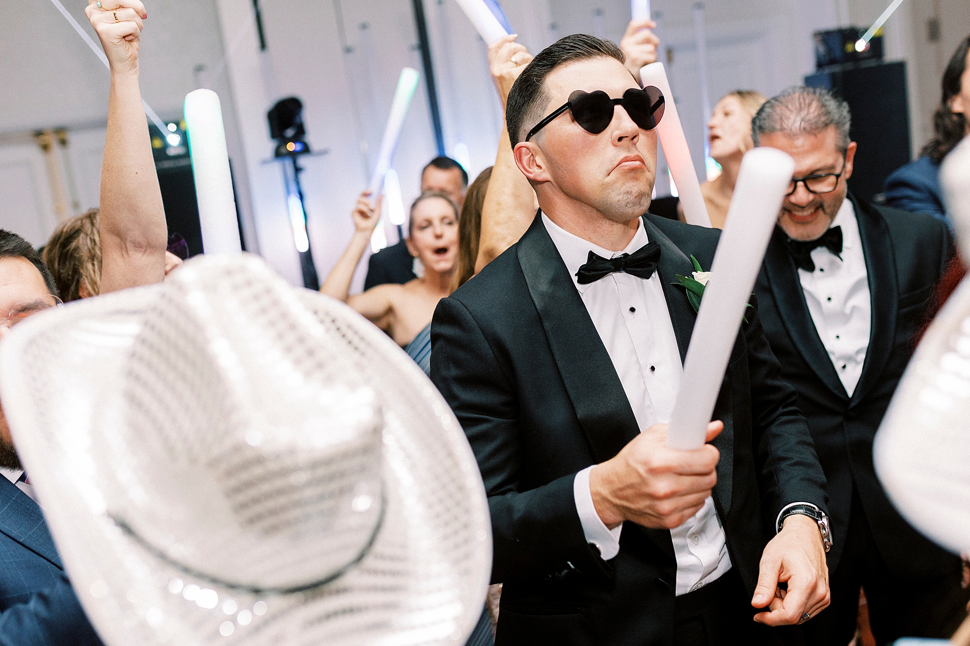 groom on the dance floor 
