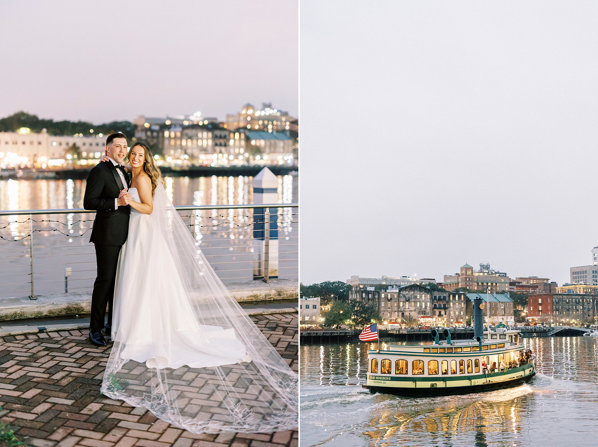 Romantic Savannah Riverfront wedding at The Westin Savannah
