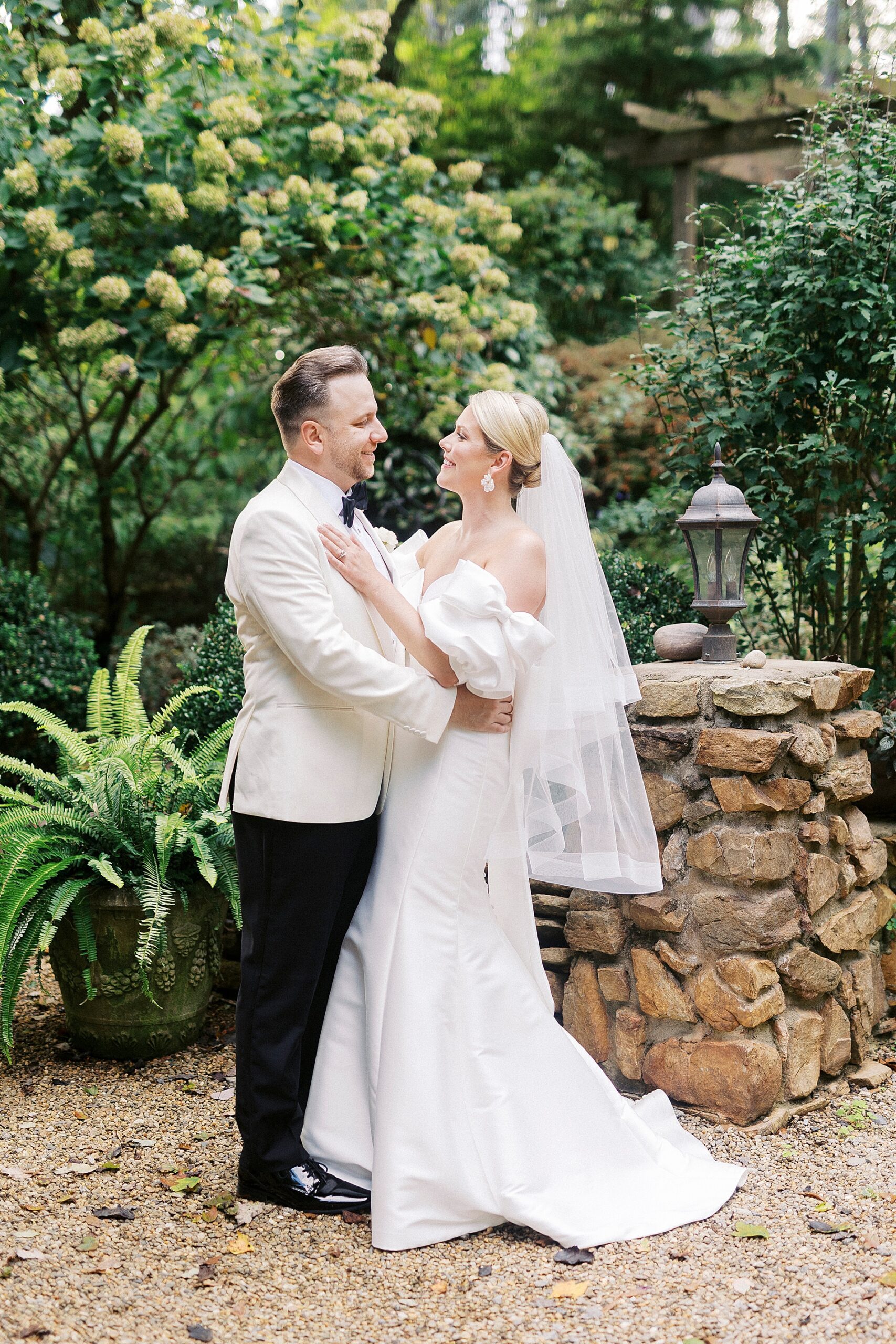 bride and groom portraits in Gastonia, NC