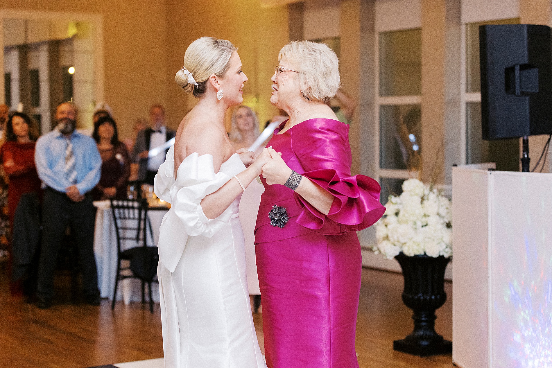 bride and mother dance