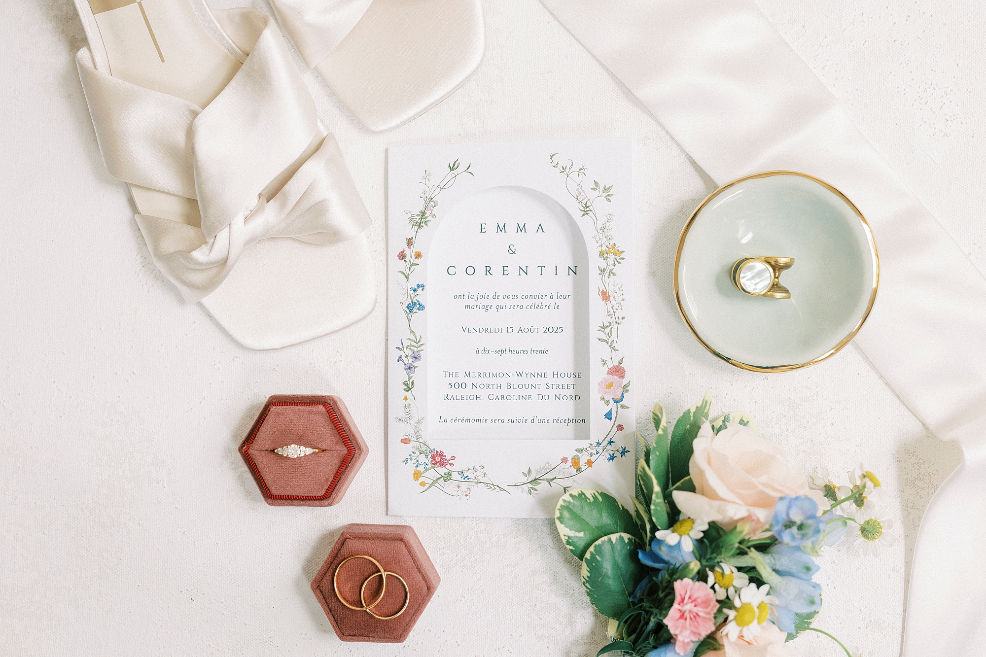 elegant wedding details 