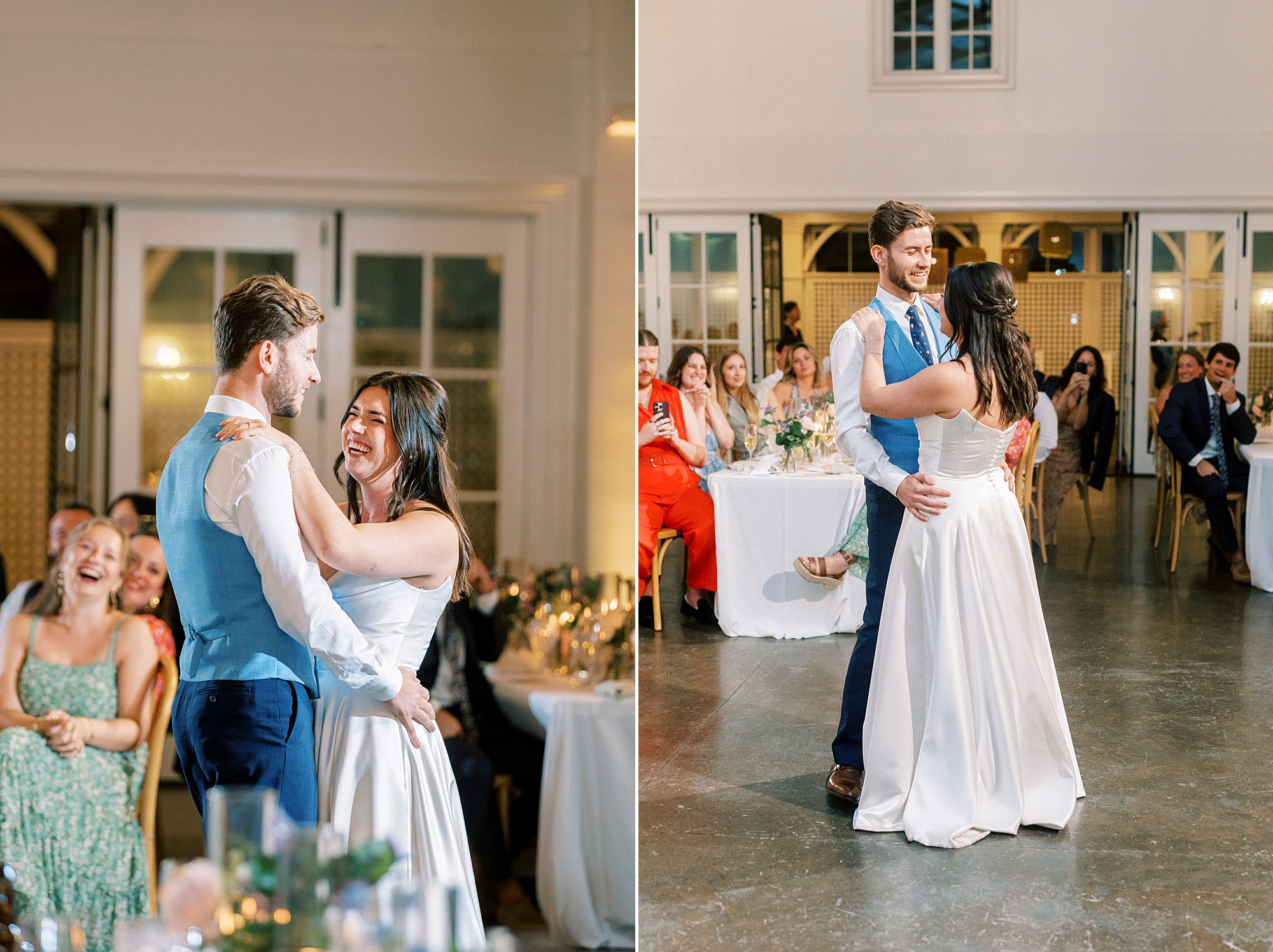 newlyweds share first dance
