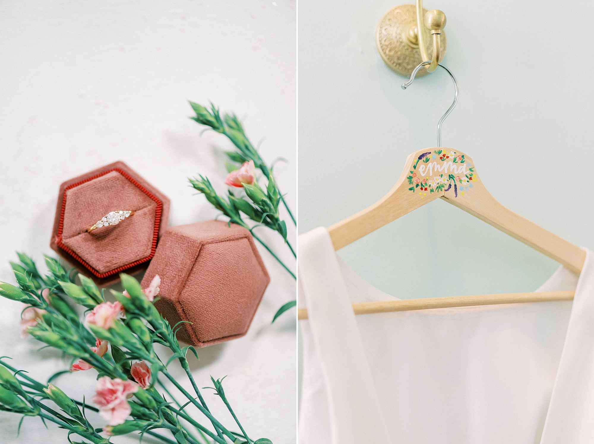 bridal details from French-Inspired Wedding at The Merrimon-Wynne House in Raleigh, NC