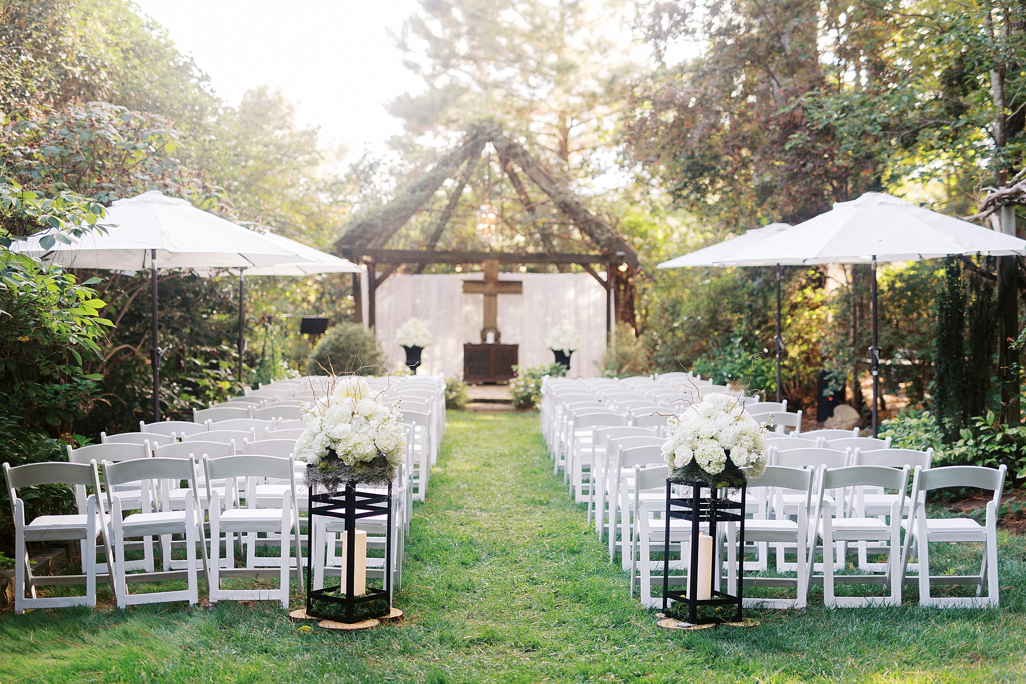 beautiful outdoor ceremony in North Carolina
