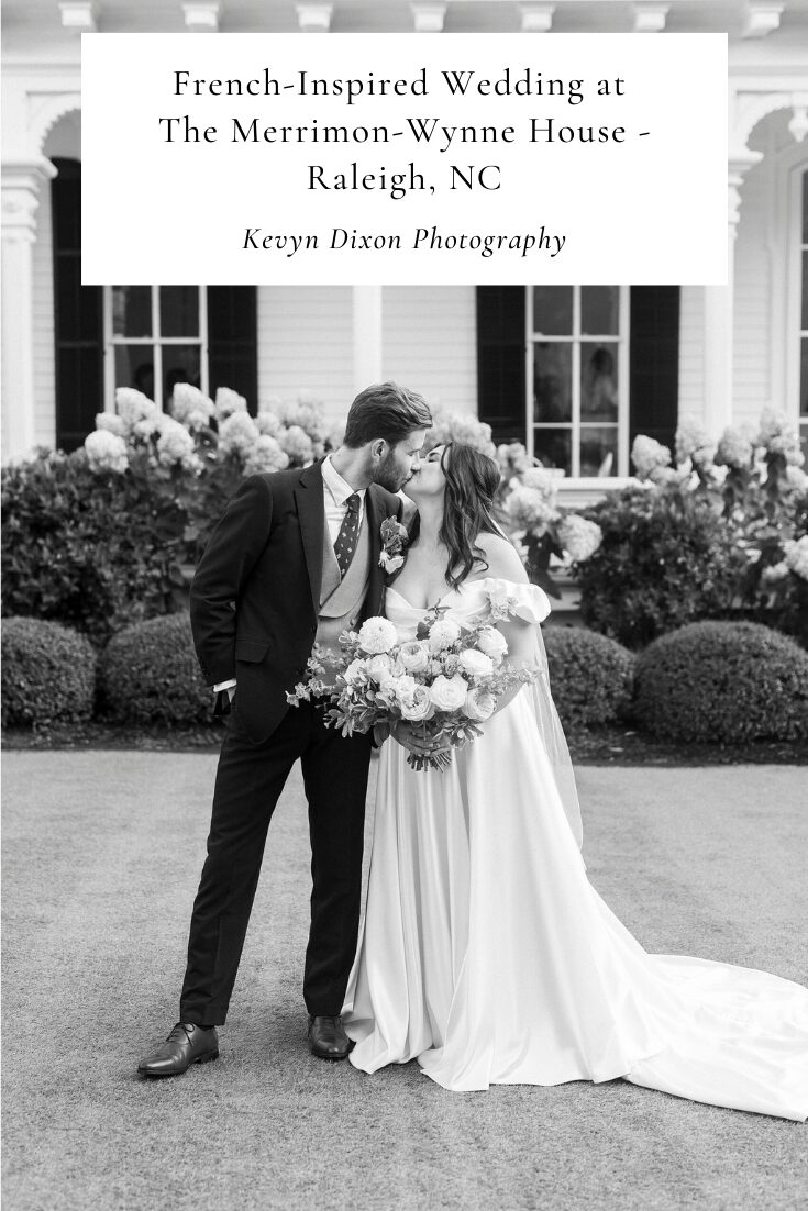 French-Inspired Wedding at The Merrimon-Wynne House