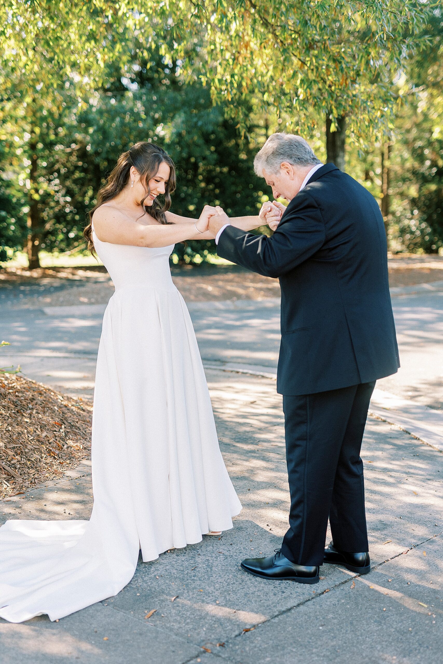 father-daughter first look
