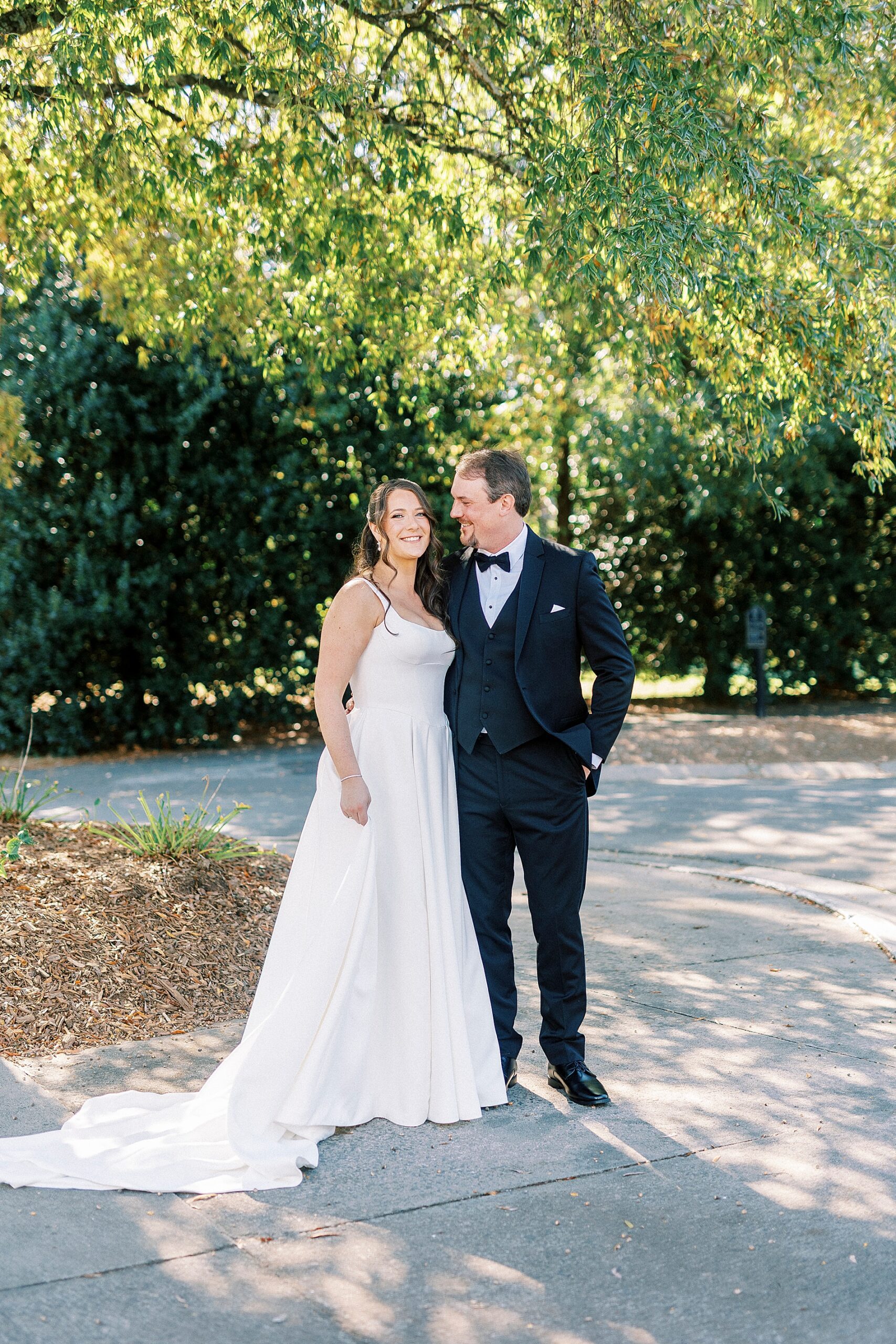 fall wedding at Providence Country Club in Charlotte, NC