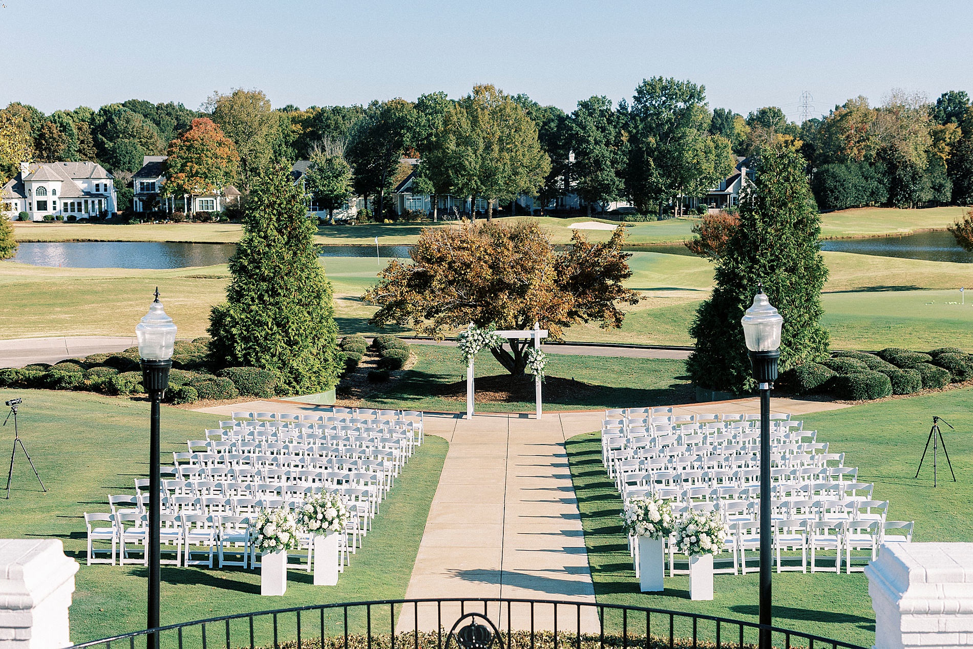 Providence Country Club Fall Wedding in Charlotte, NC