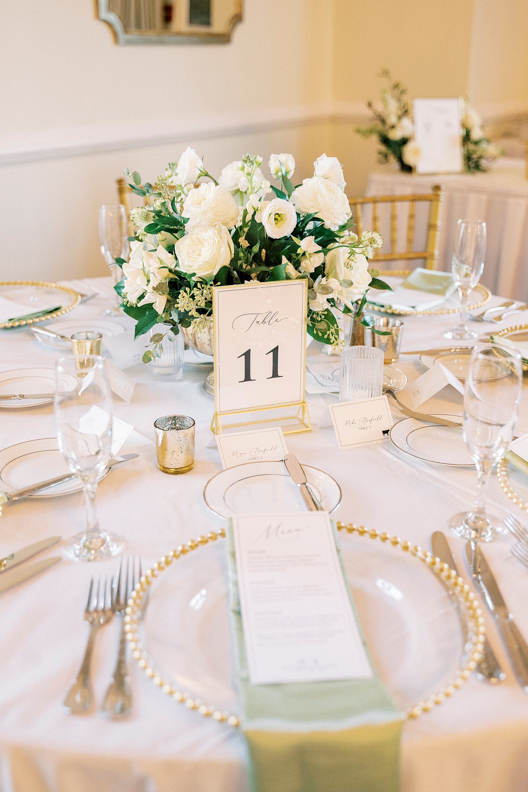 wedding reception details 