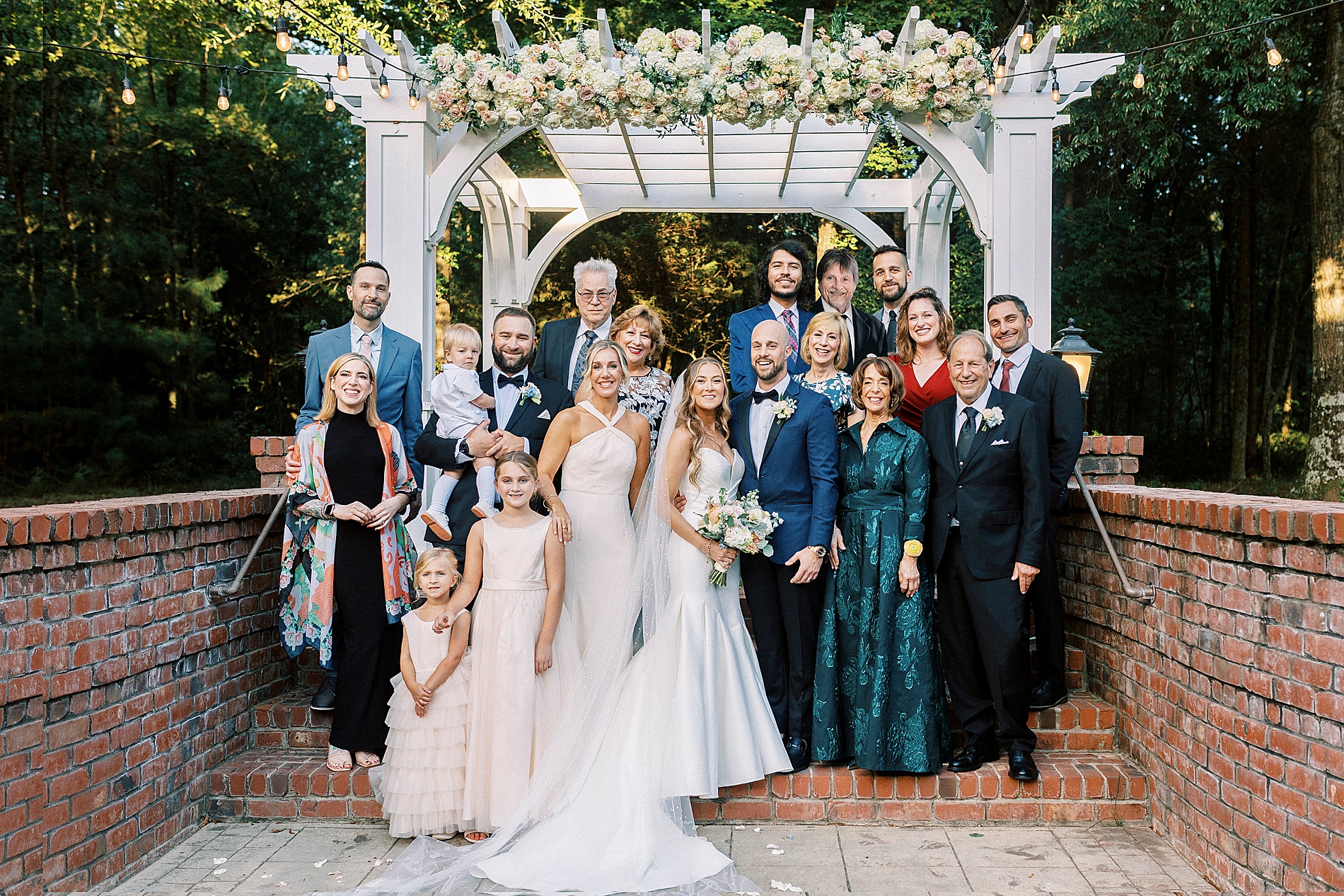 wedding family portraits from The Brawley Estate Wedding