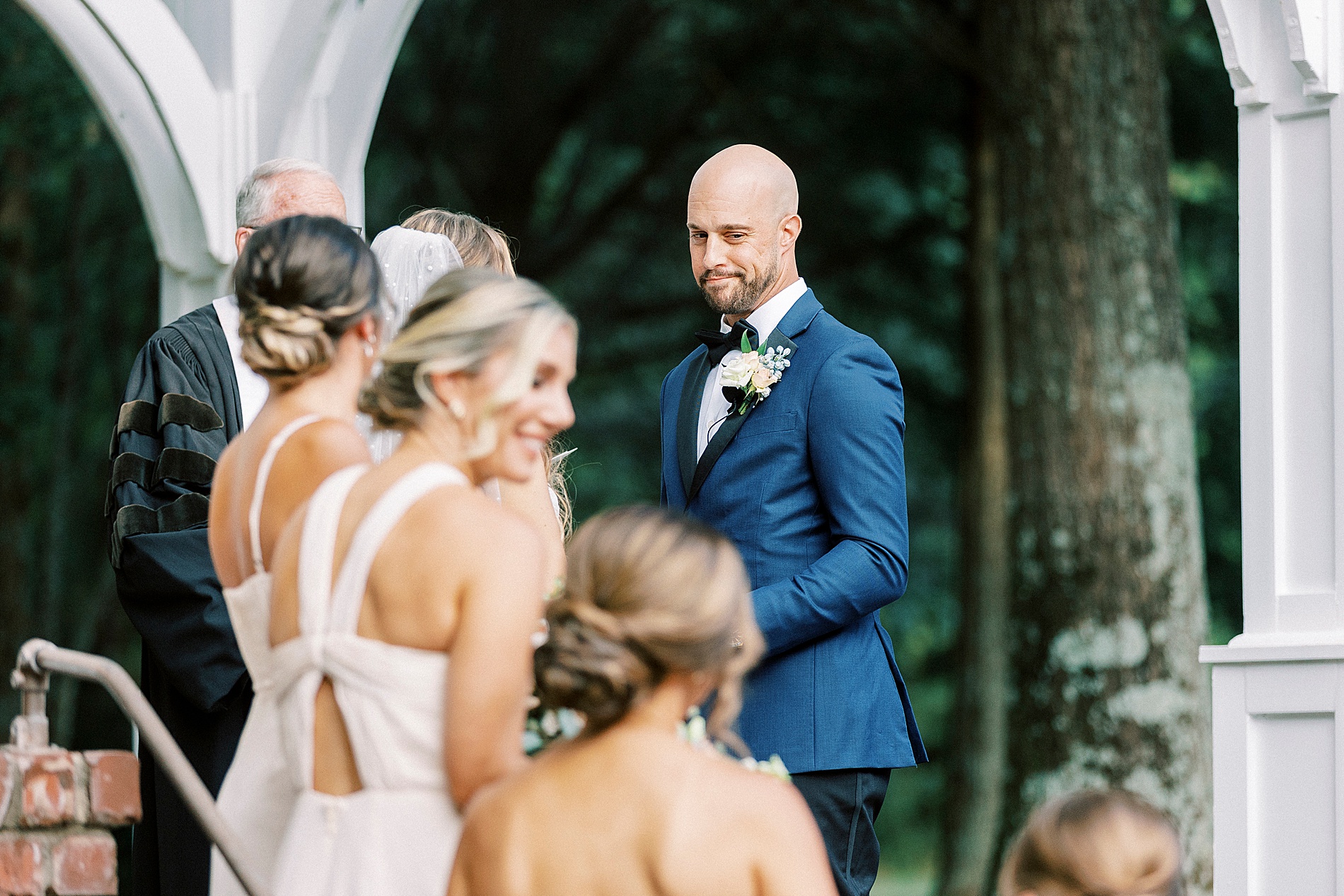 The Brawley Estate Wedding ceremony