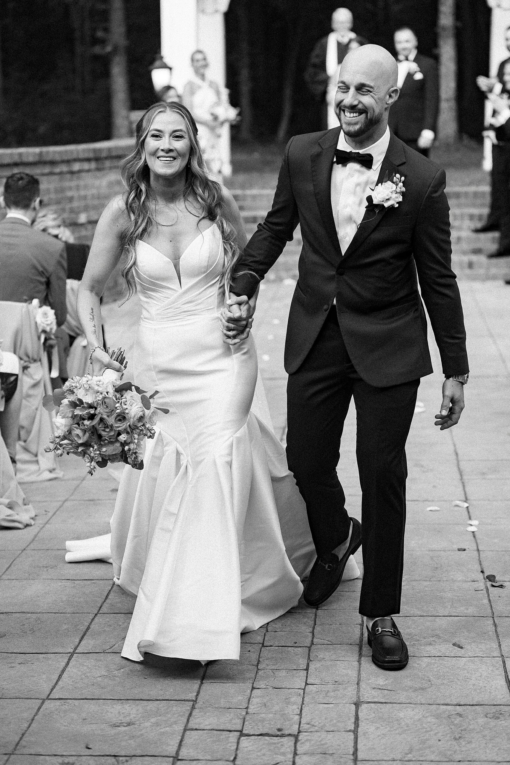 joyful wedding portraits