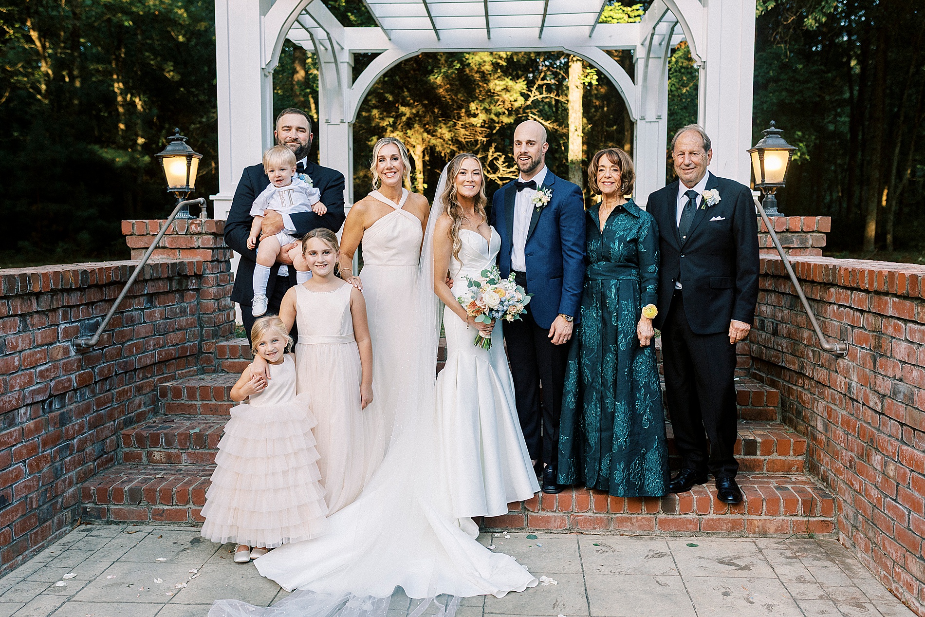 wedding family portraits