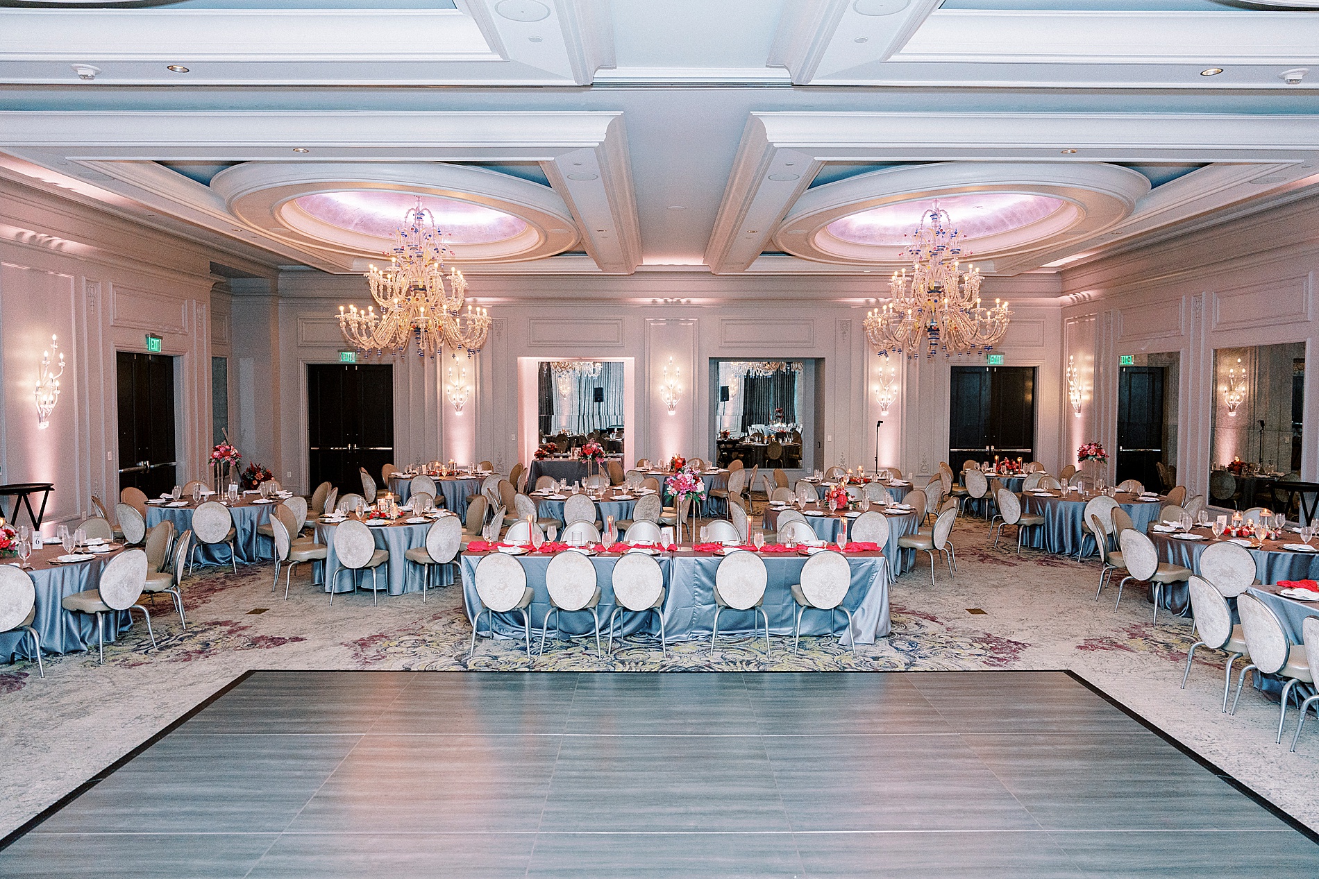 The Grand Bohemian Hotel Wedding reception details 