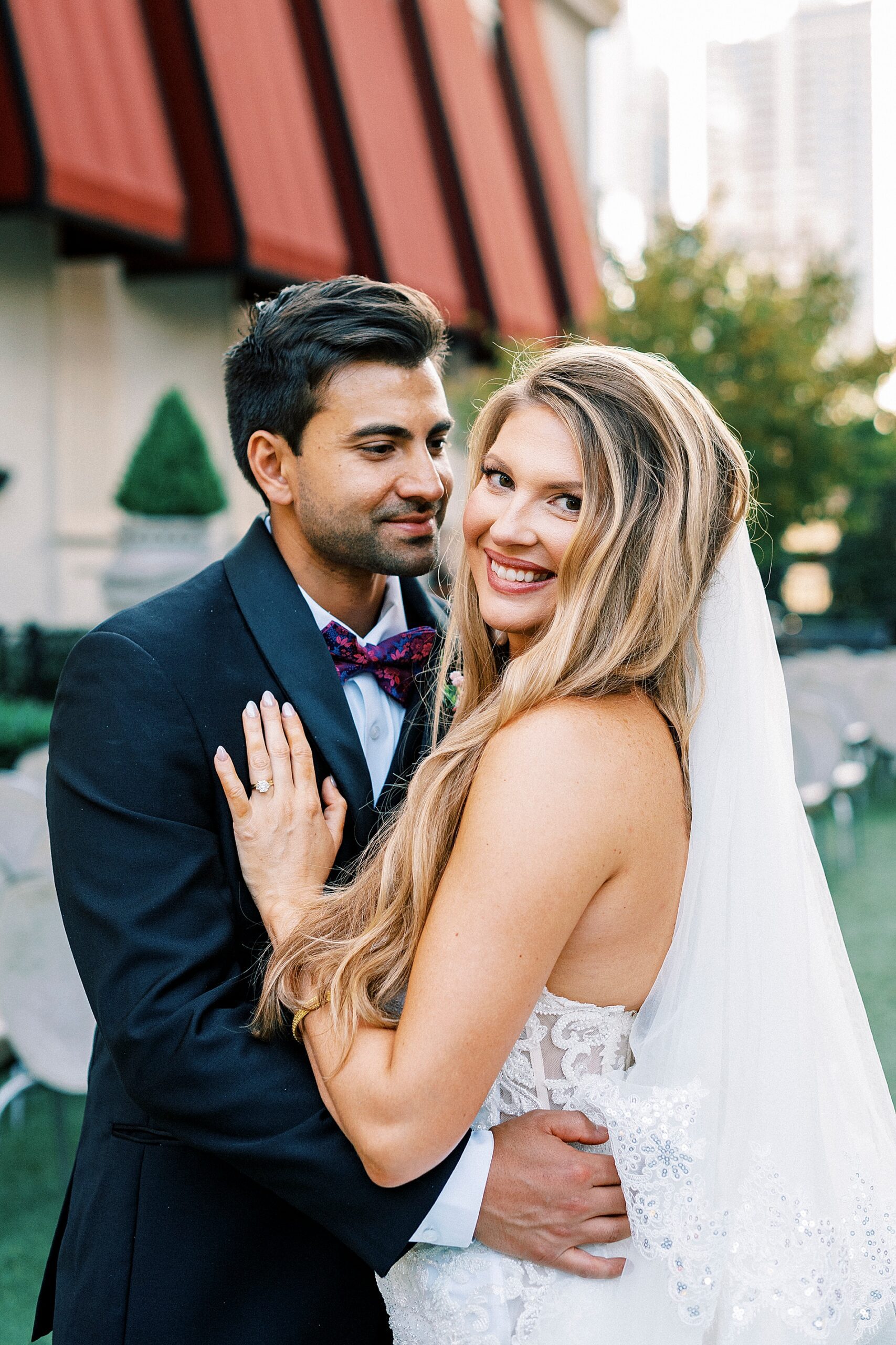 bride and groom portraits at The Grand Bohemian Hotel Wedding  