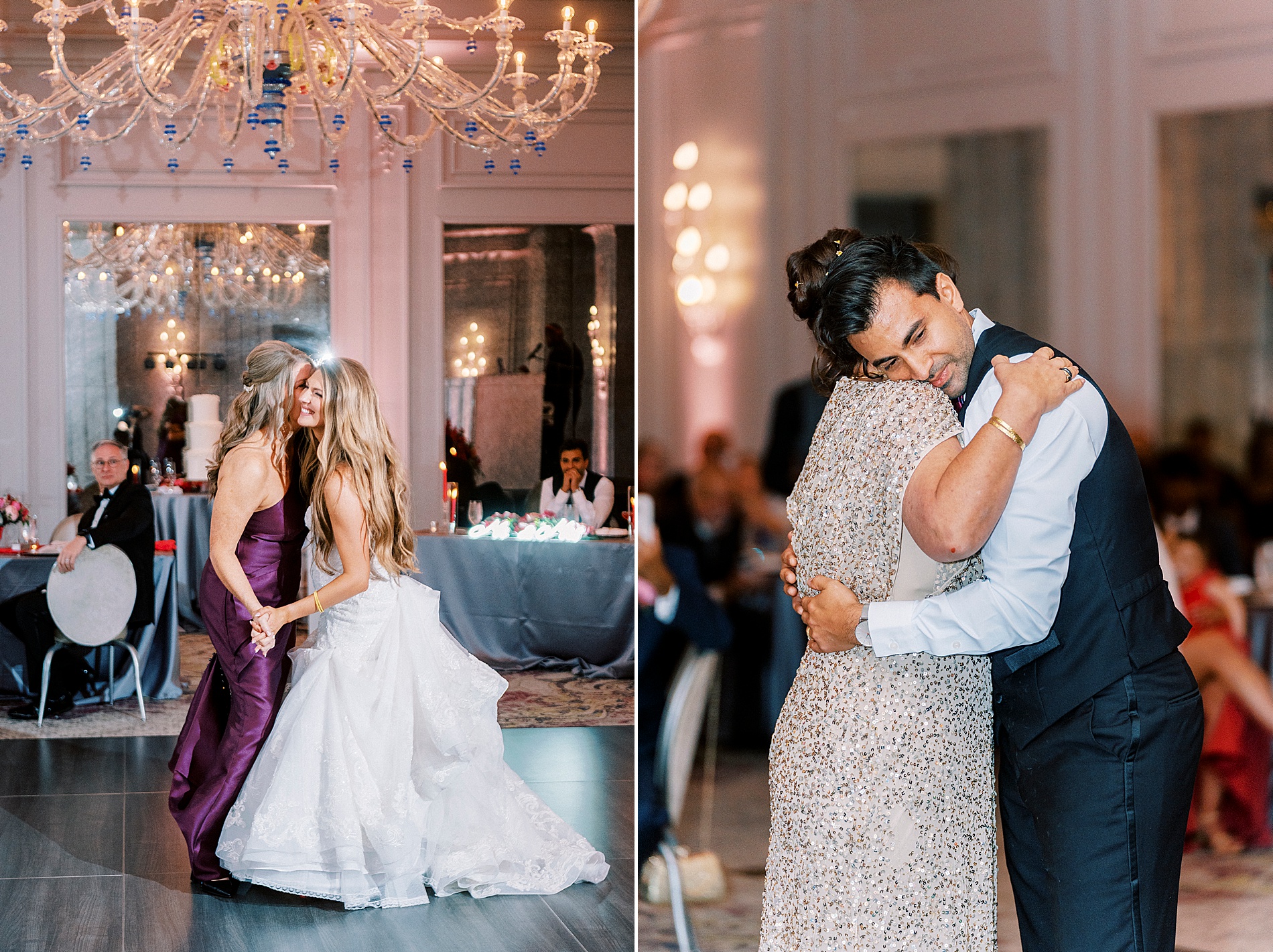 parent dances at wedding 
