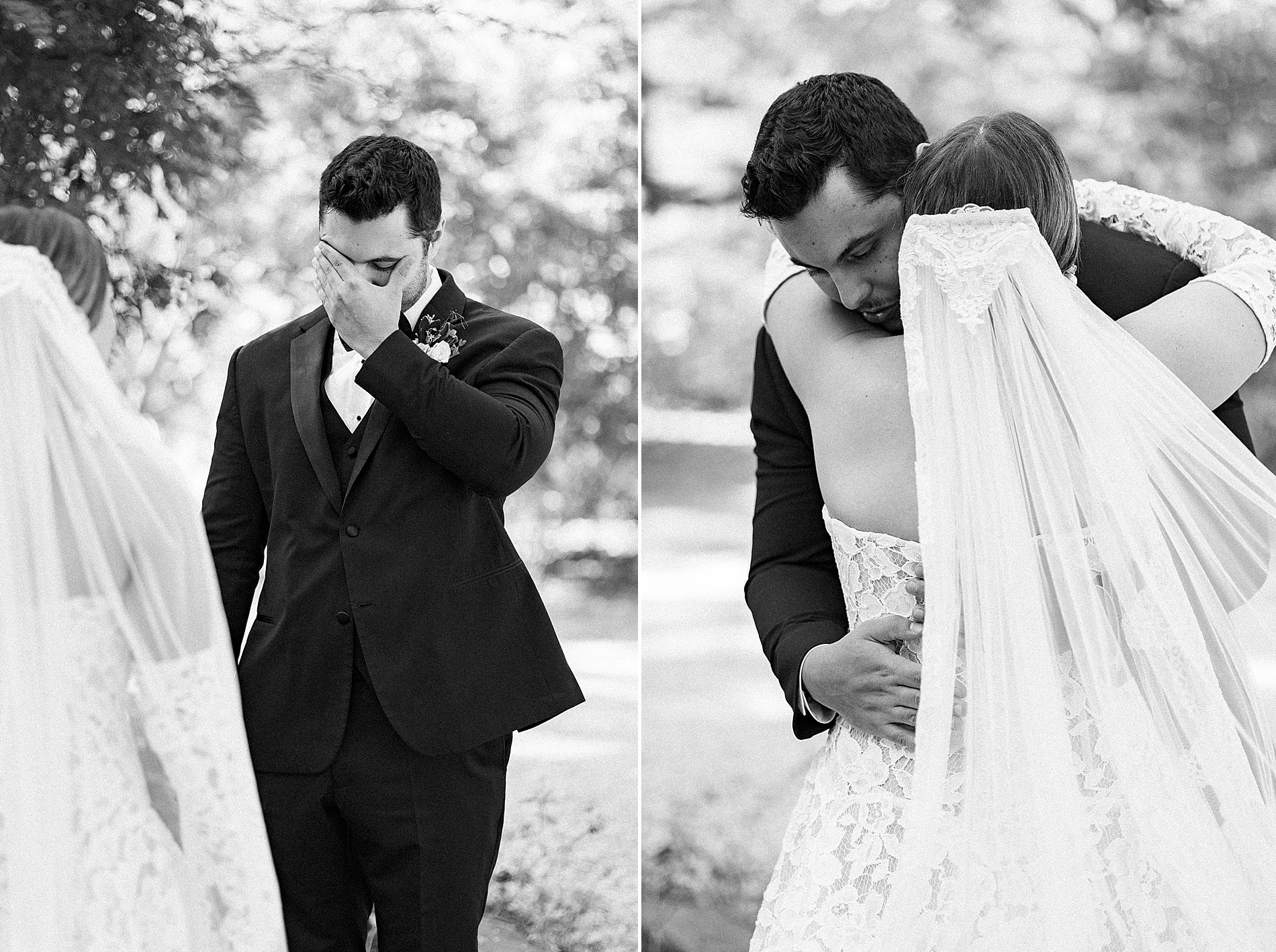 candid portraits from emotional first look 