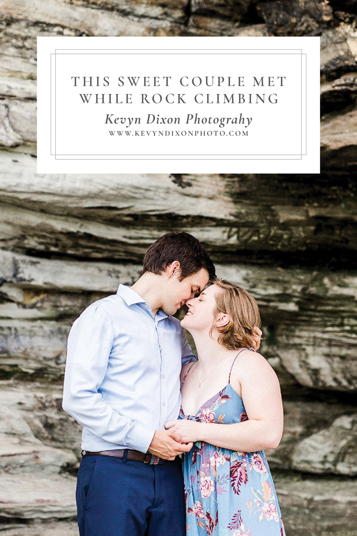 This Sweet Couple Met While Rock Climbing Pin Image