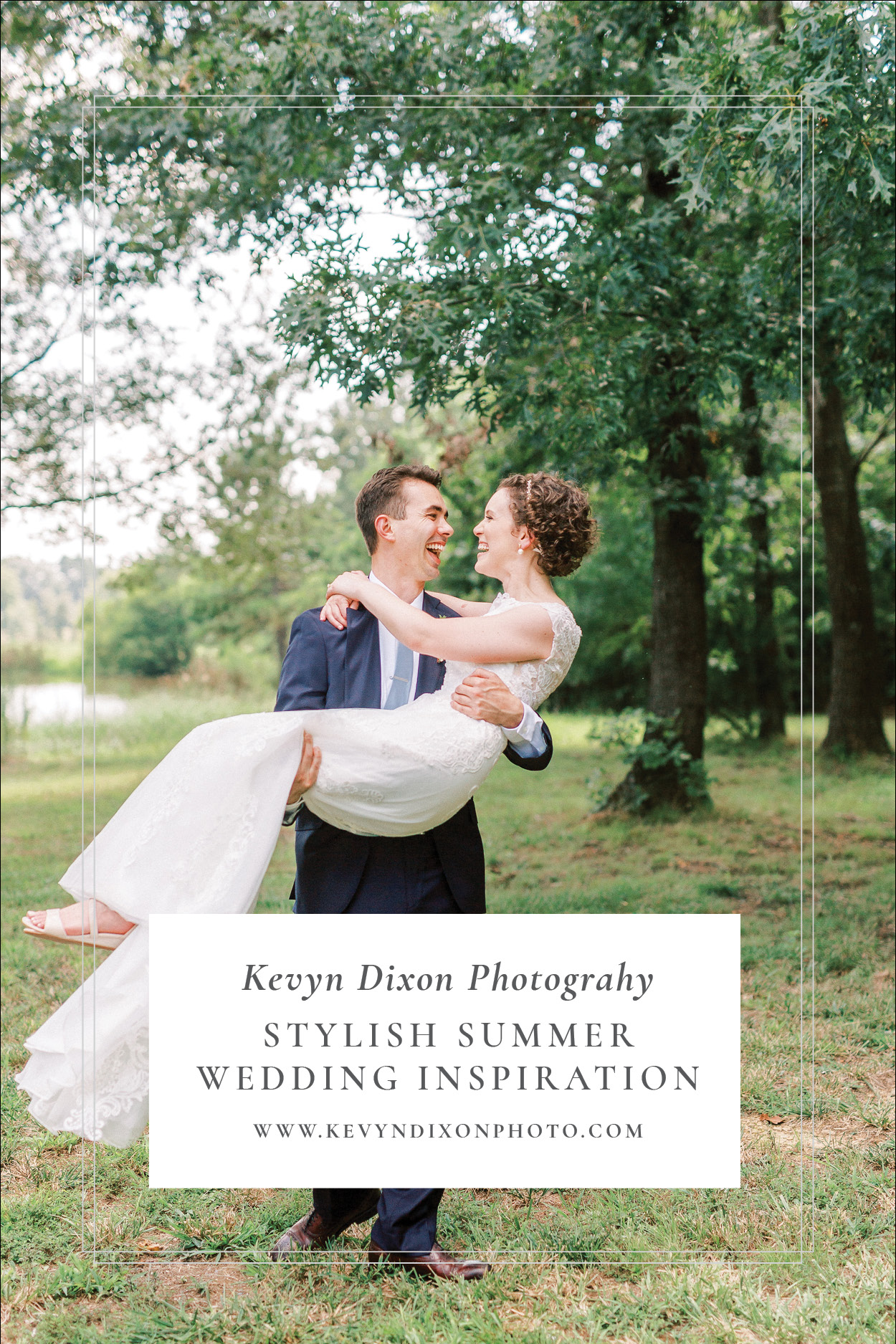 Stylish Summer Wedding Inspiration pin image