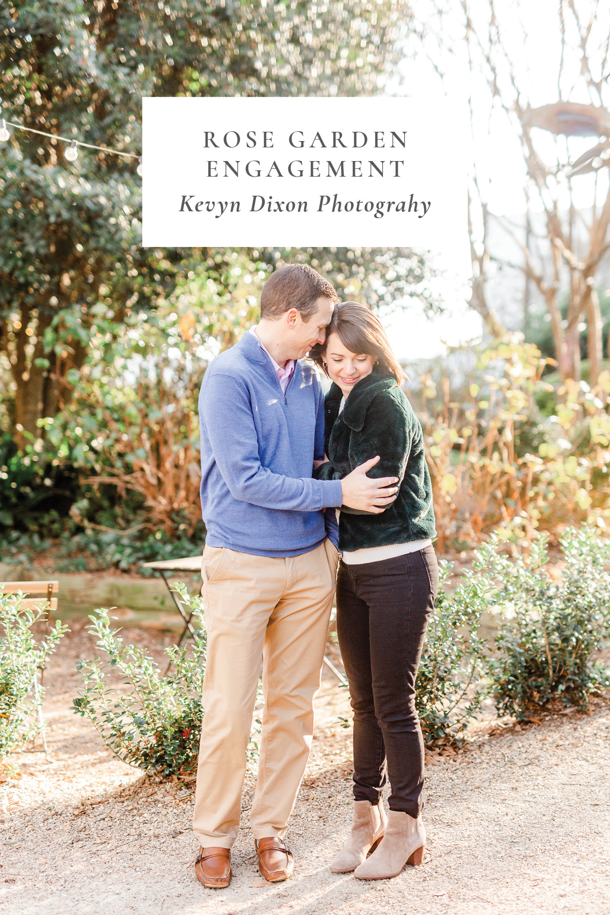 Winter Engagement Session Inspiration pin image