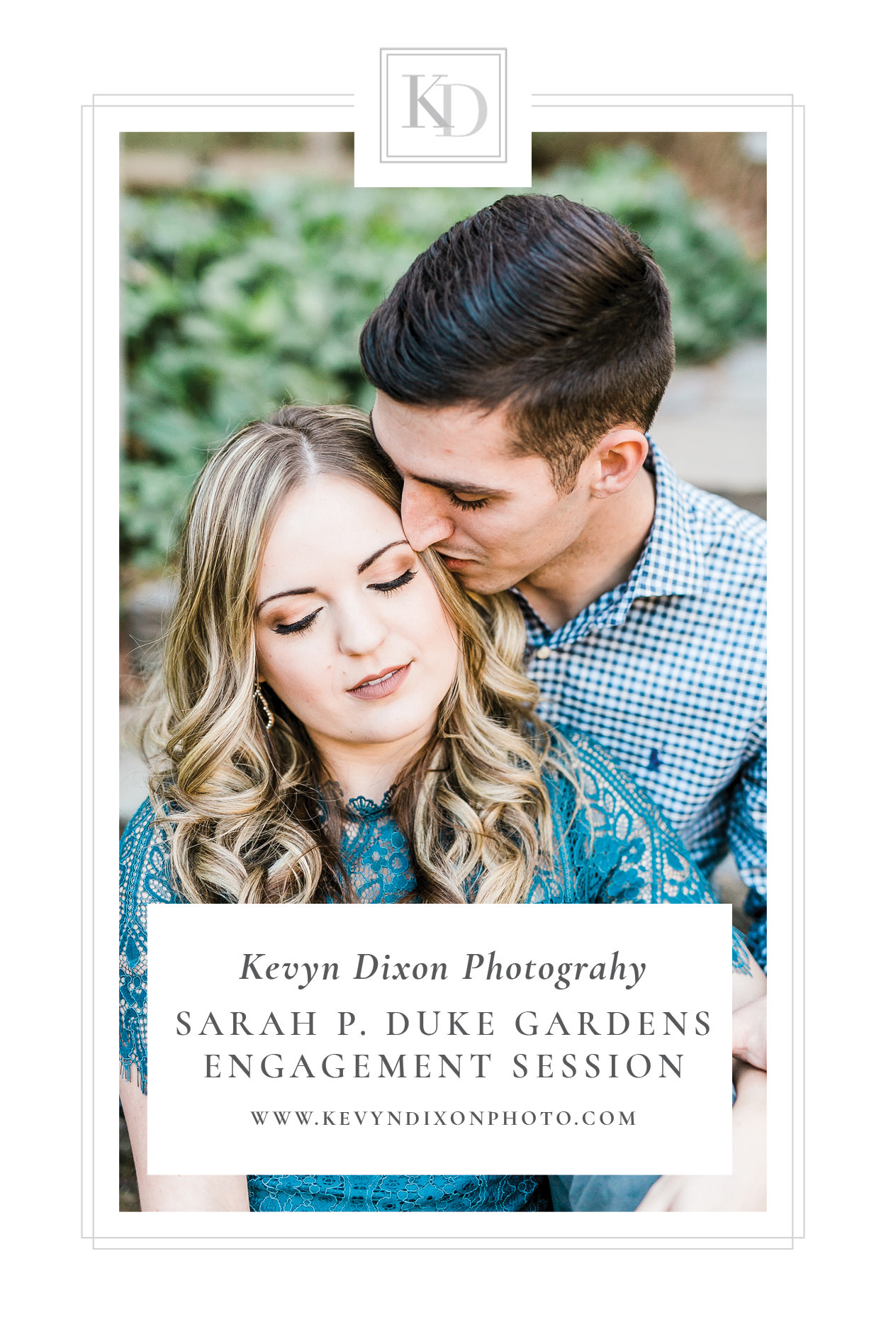 Sarah P. Duke Gardens Engagement Session